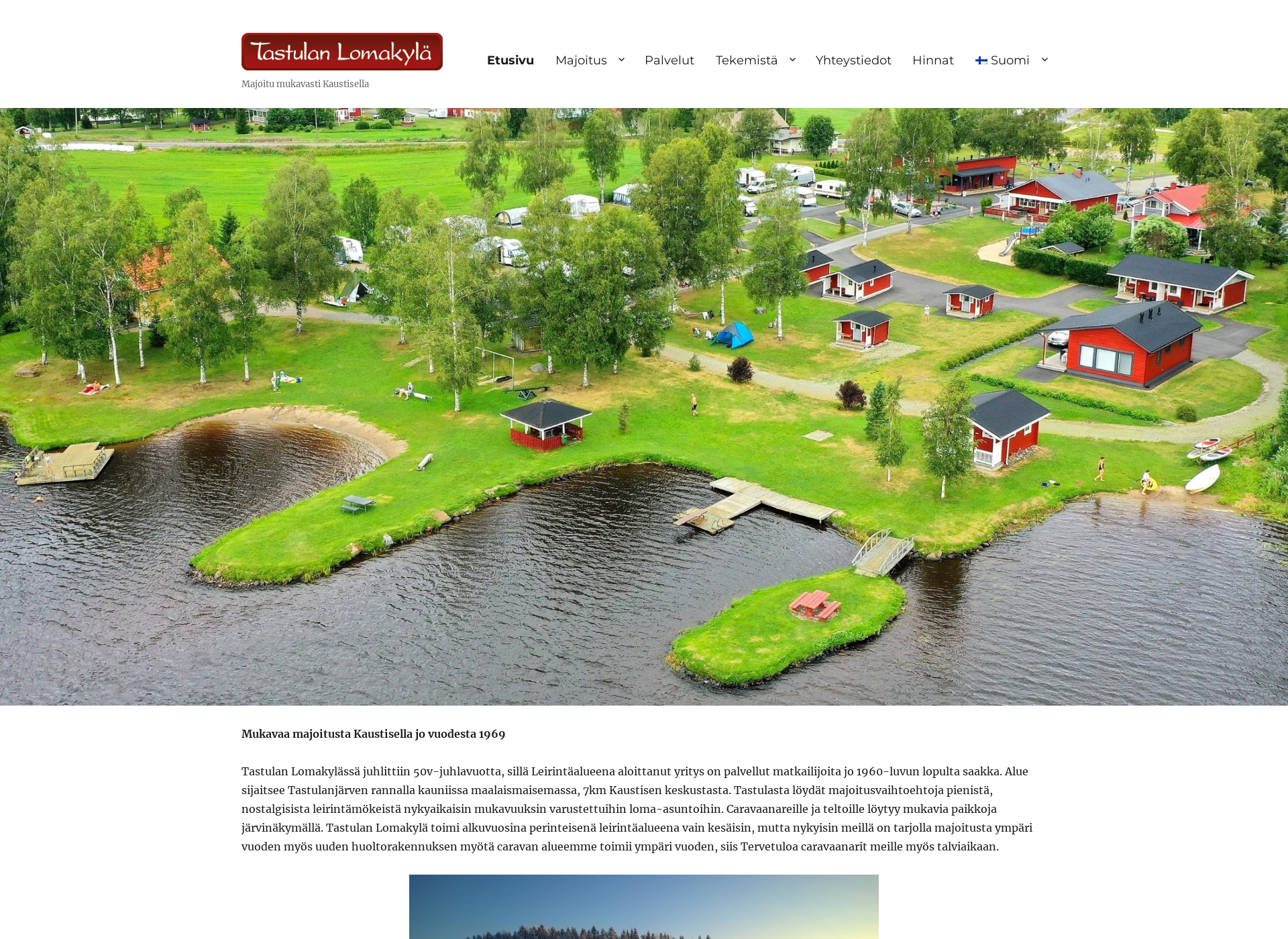 Screenshot for tastulanlomakyla.fi