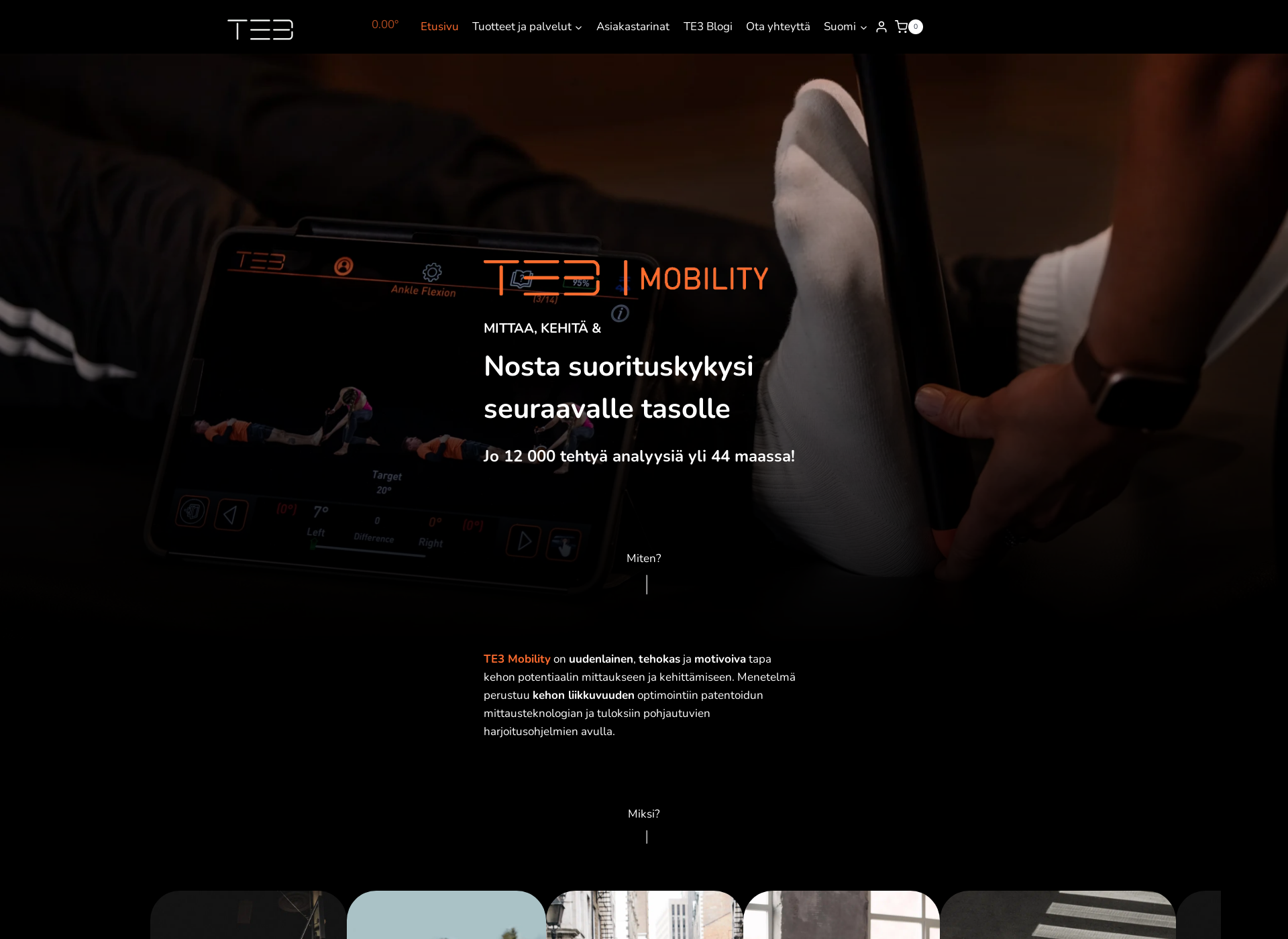 Screenshot for te3mobility.com