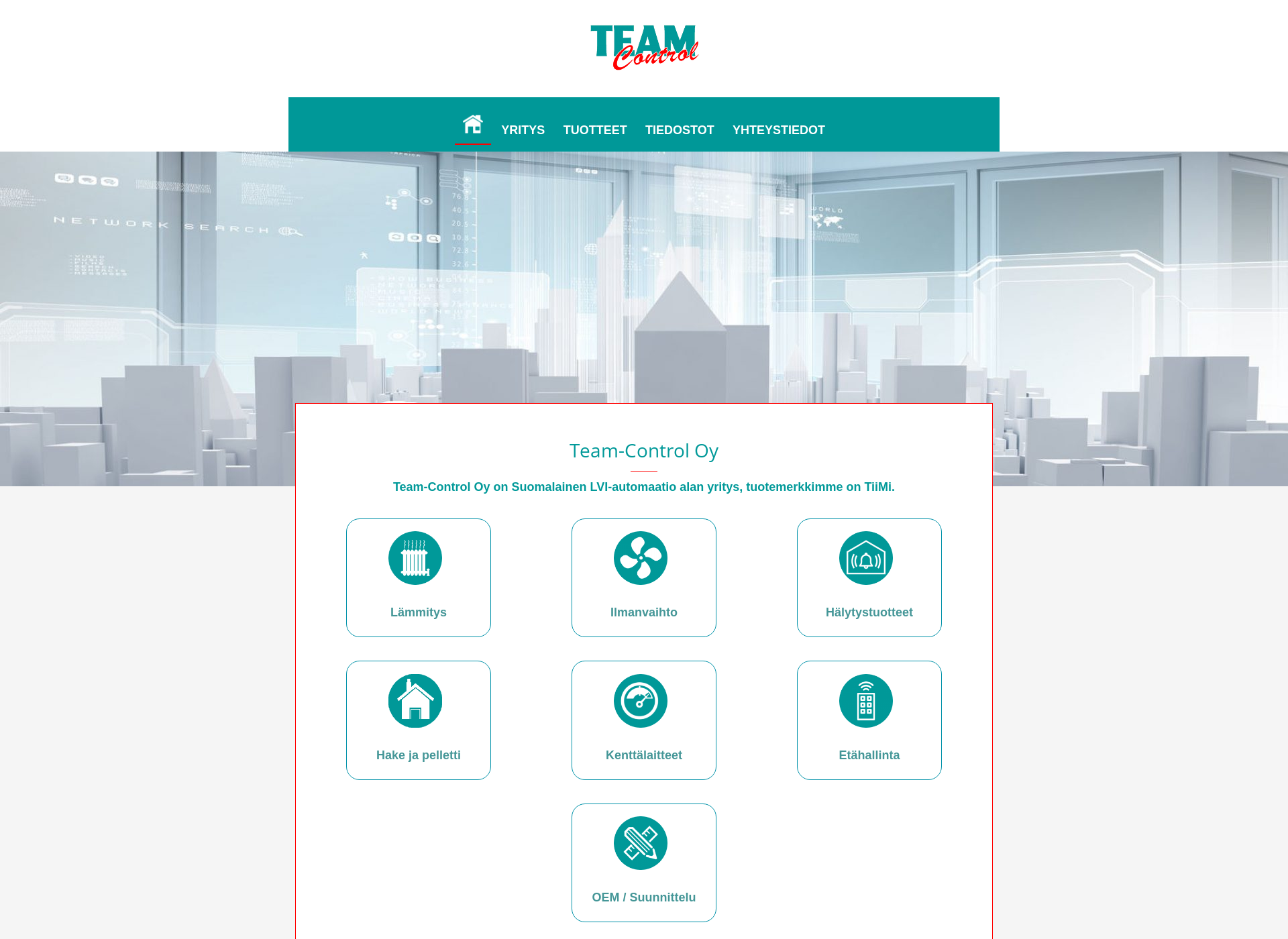 Screenshot for team-control.fi