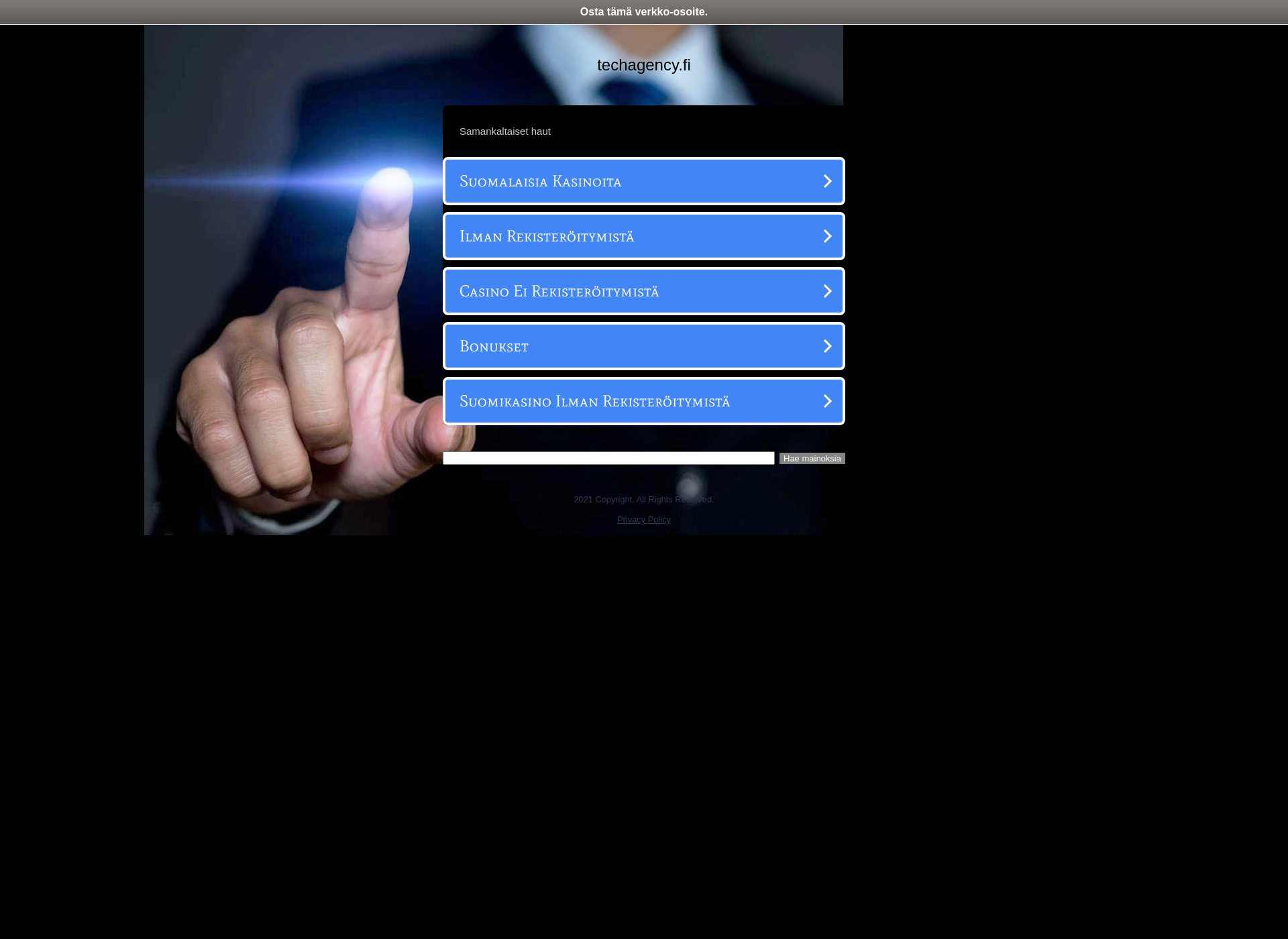 Screenshot for techagency.fi