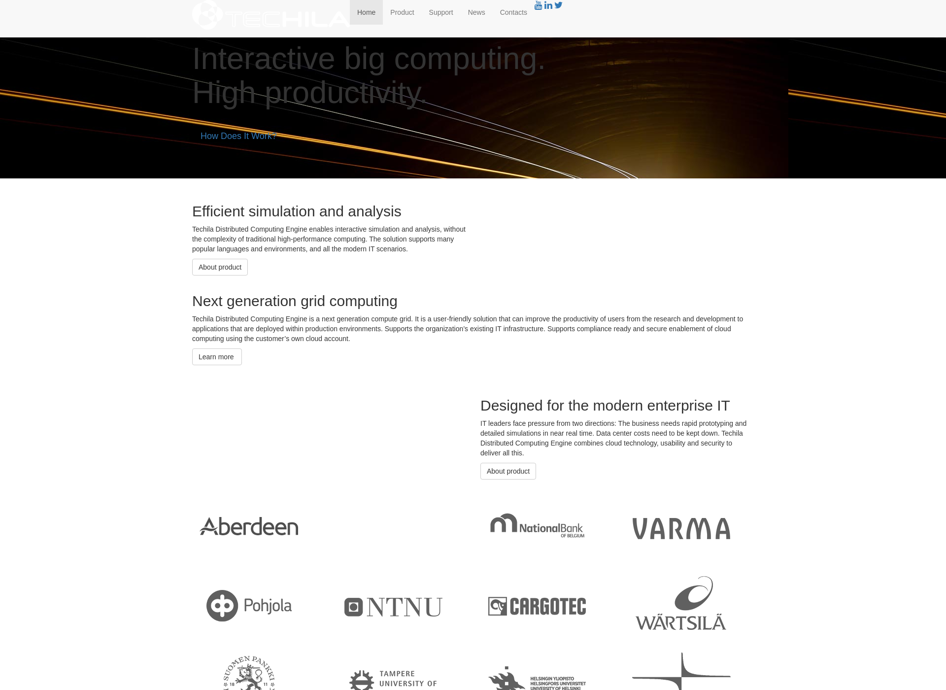Screenshot for techilatechnologies.com