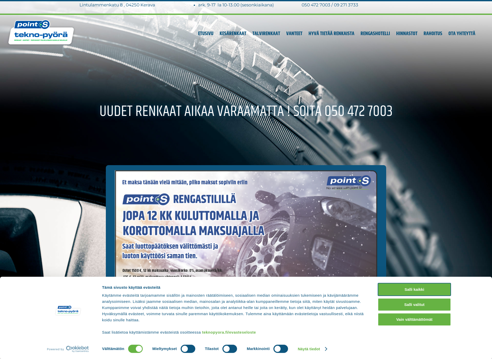 Screenshot for teknopyora.fi