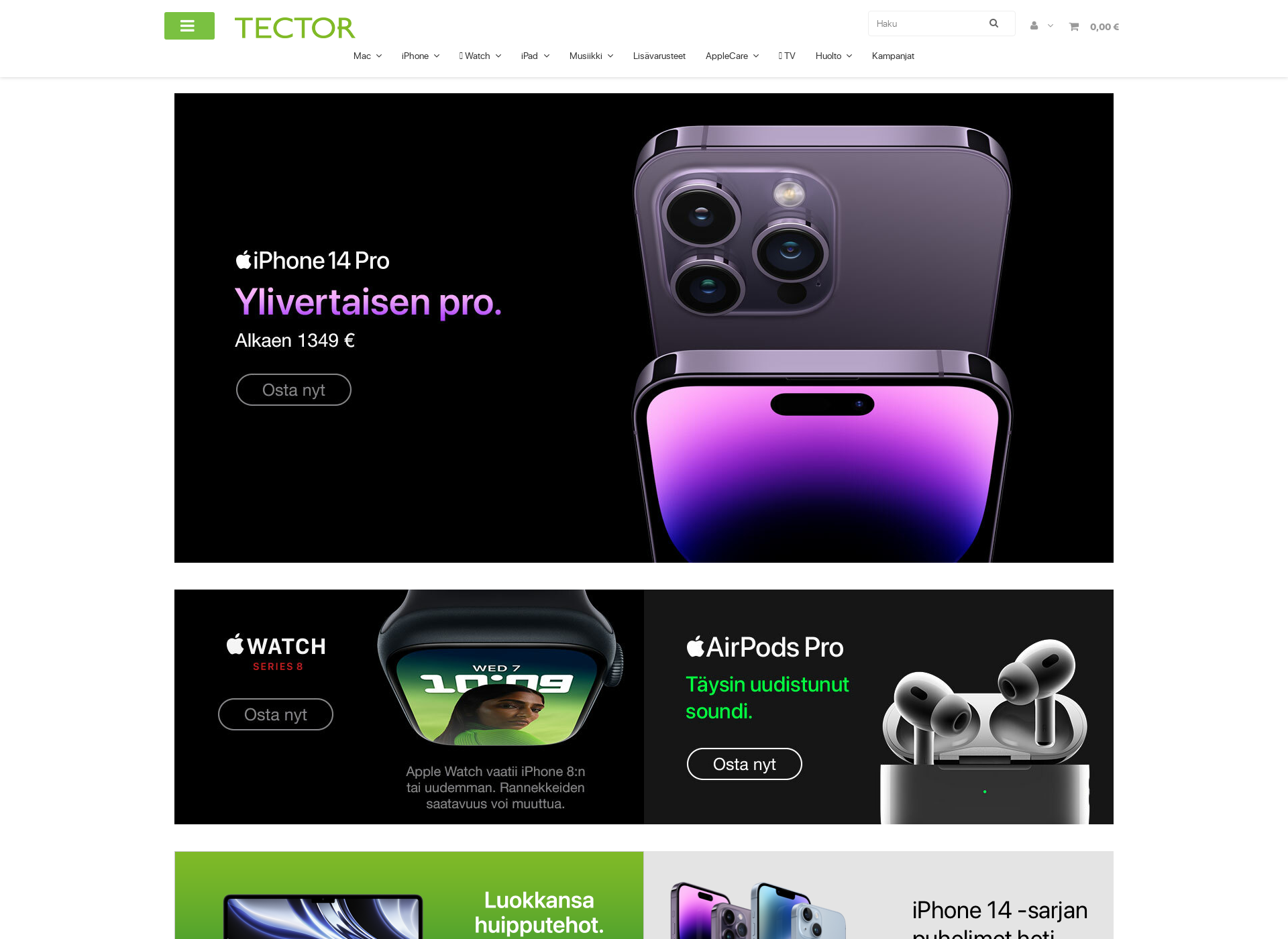 Screenshot for tektor.fi
