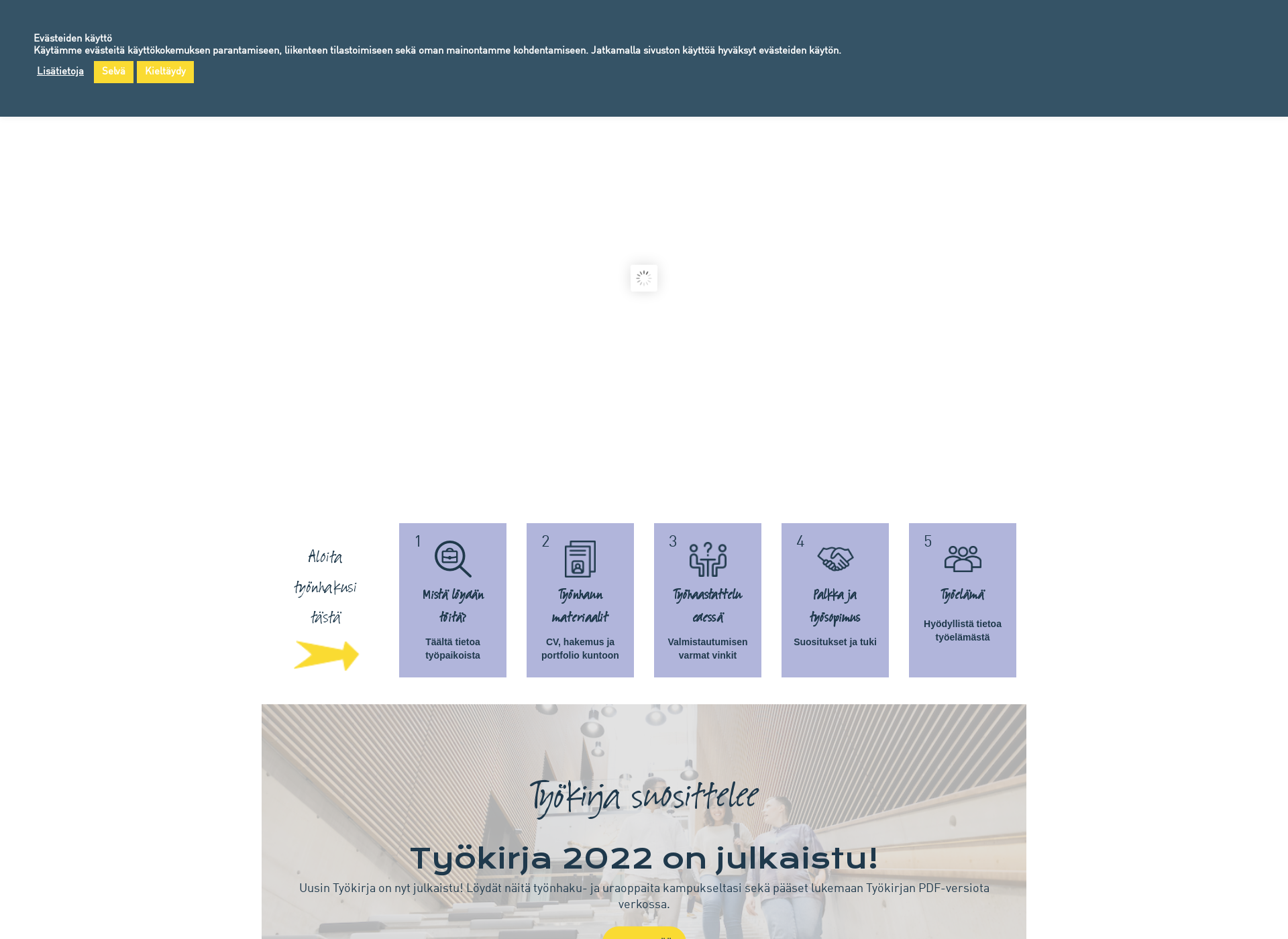 Screenshot for tektyokirja.fi