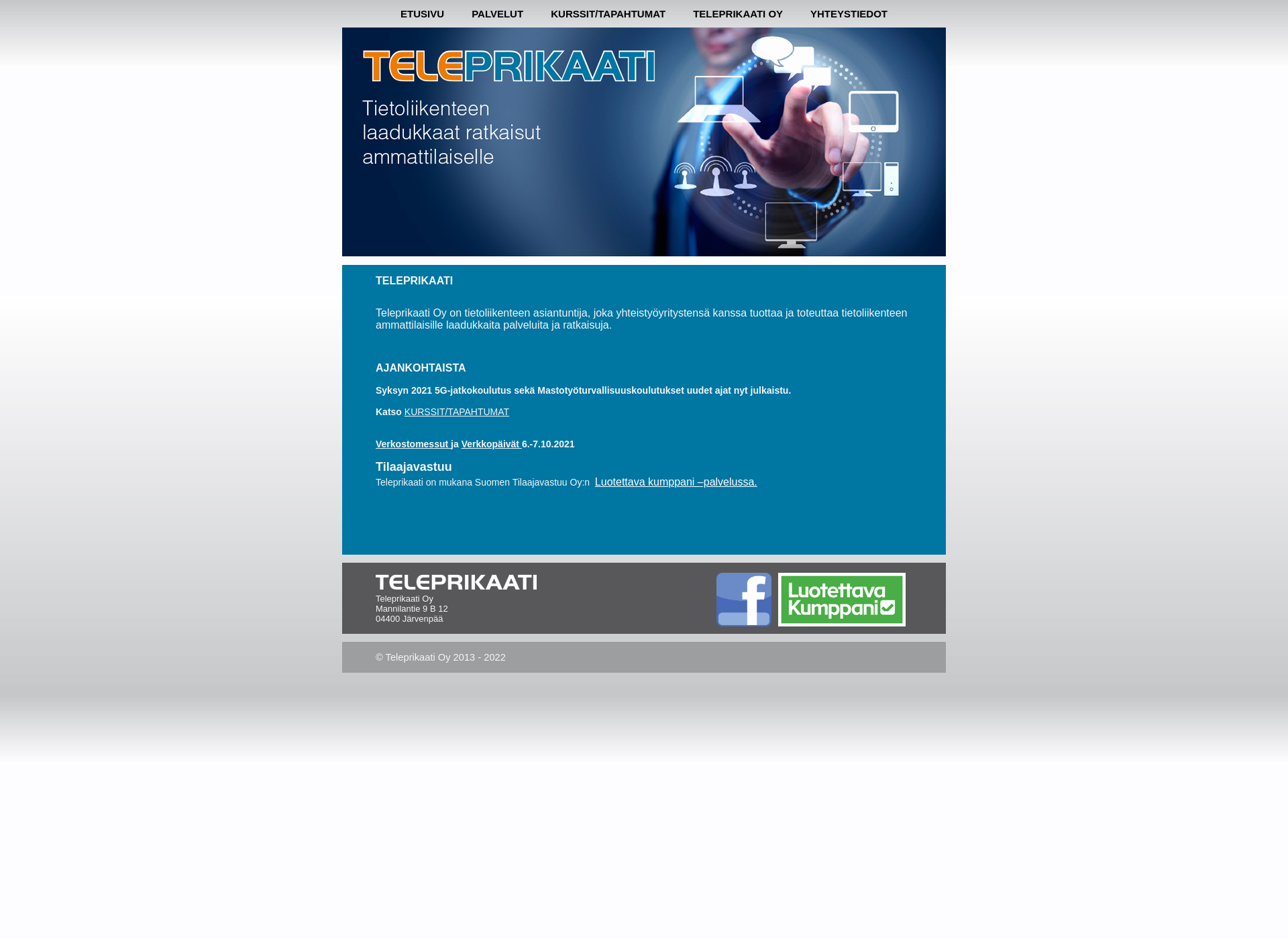 Screenshot for teleprikaati.fi