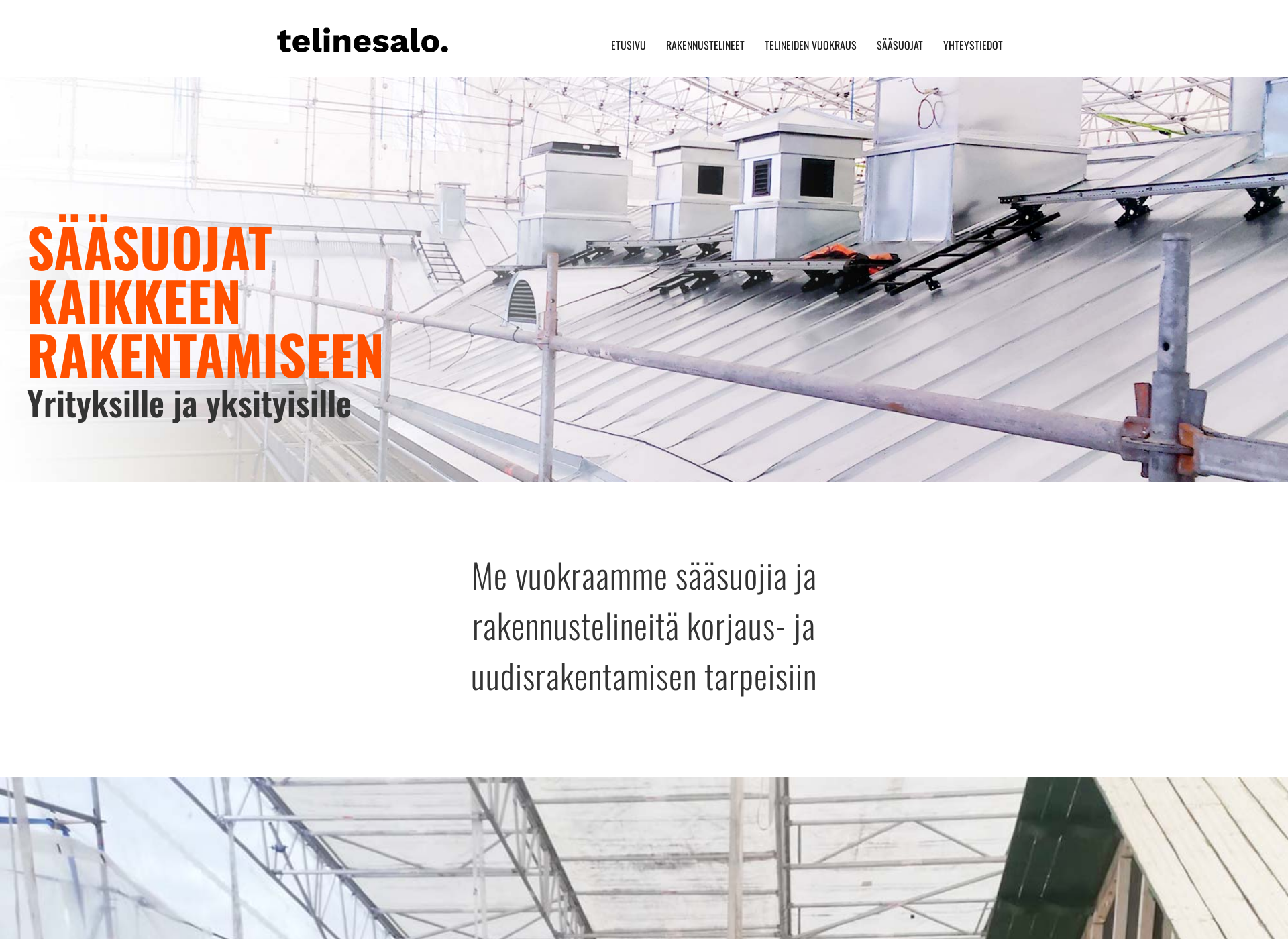 Screenshot for telinesalo.fi