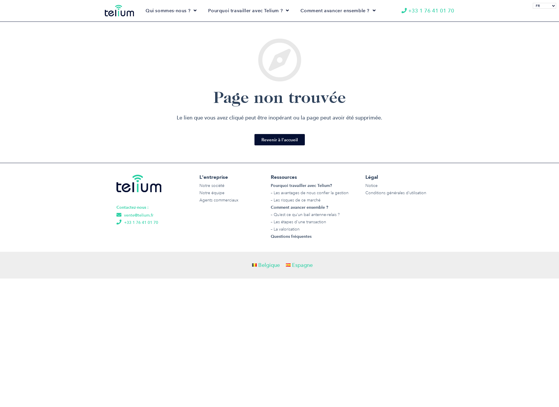 Skärmdump för telium.fi