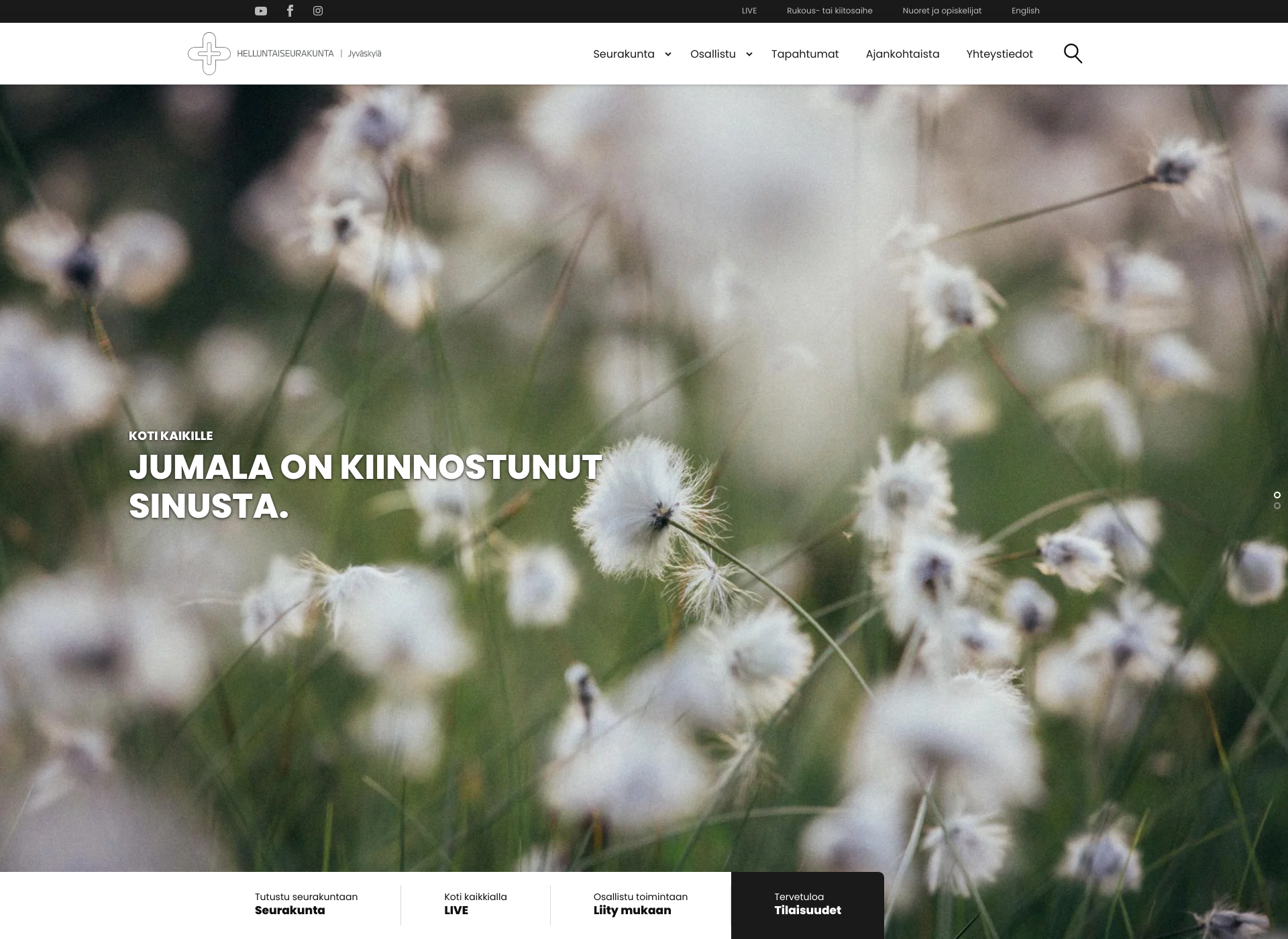 Screenshot for temppeli.fi