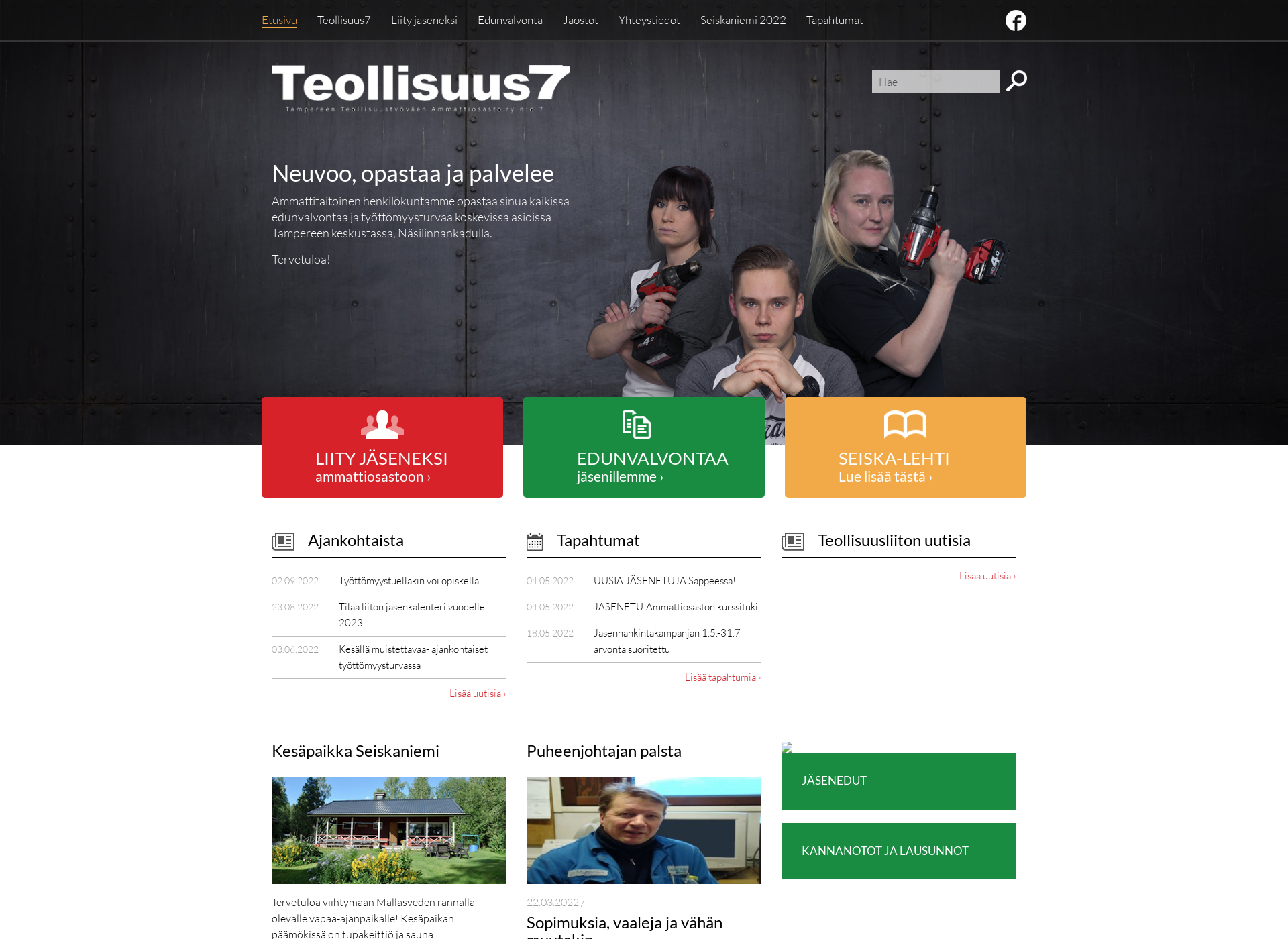 Screenshot for teo7.fi