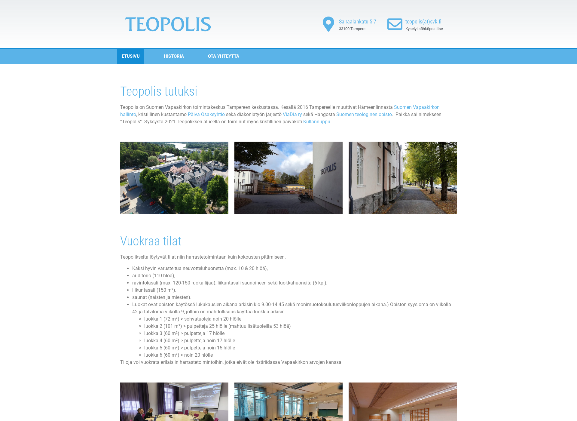 Screenshot for teopolis.fi