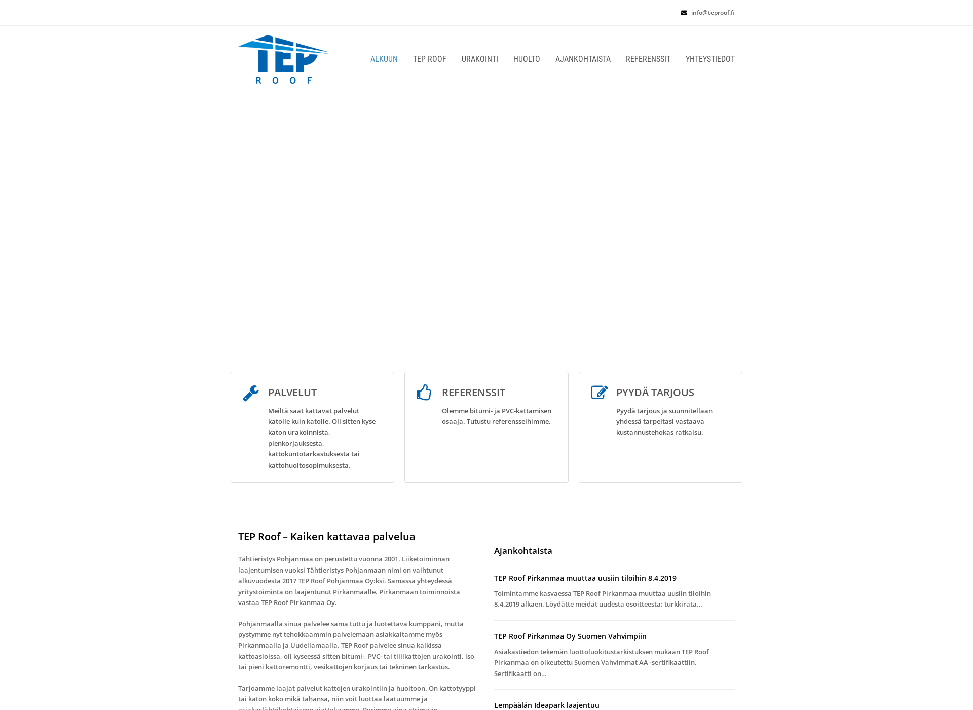Screenshot for tepoy.fi