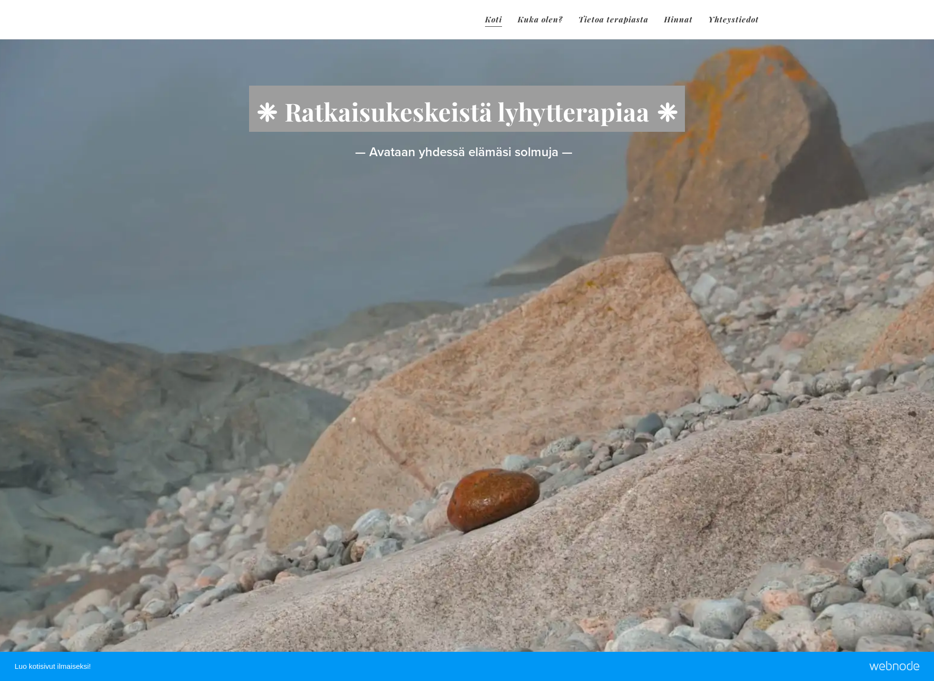 Screenshot for terapiadosseh.fi
