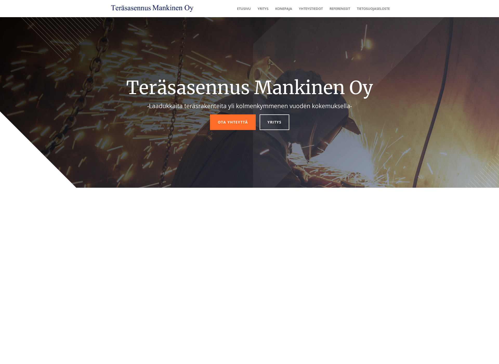 Screenshot for terasasennusmankinen.fi