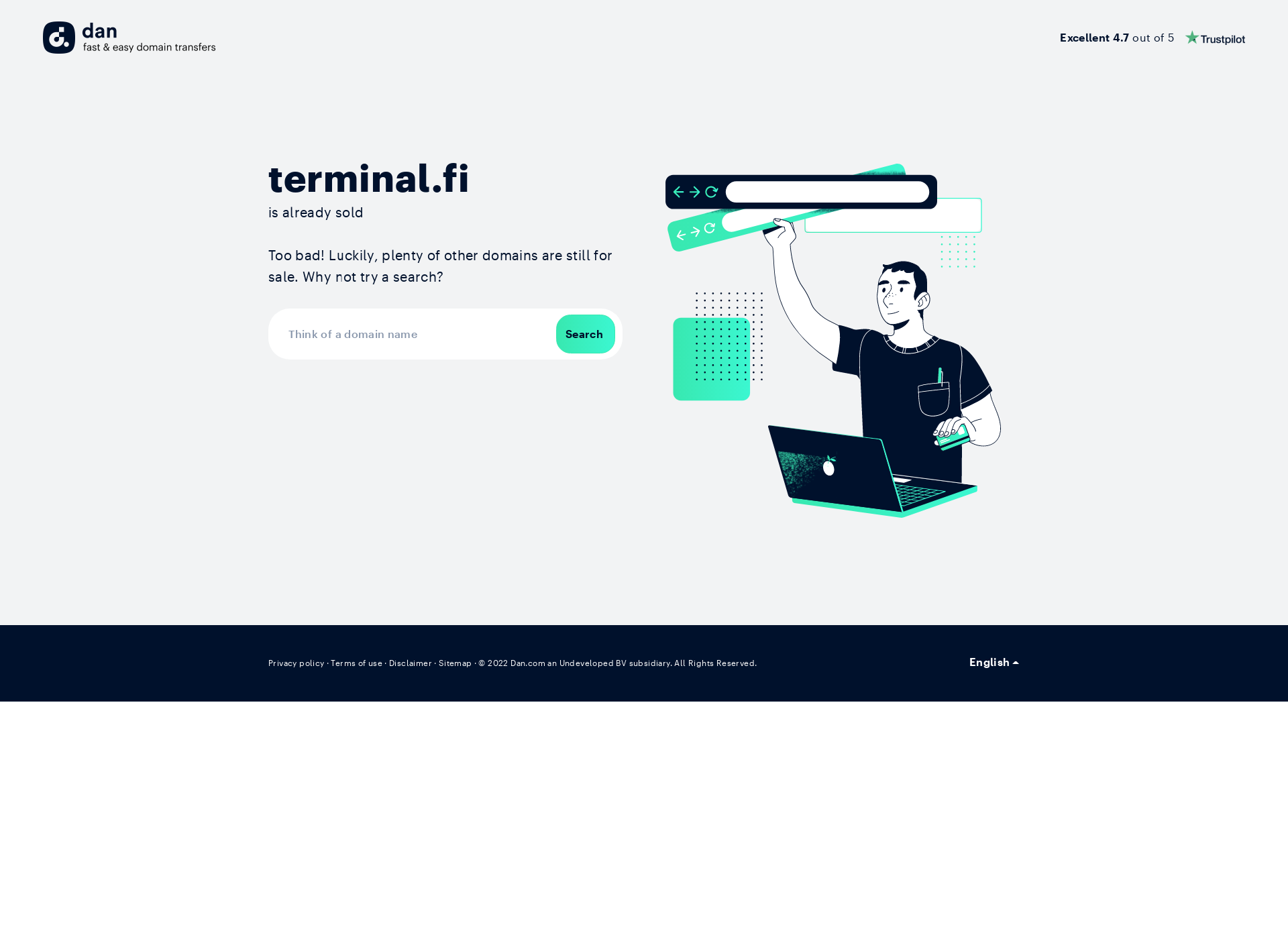 Screenshot for terminal.fi