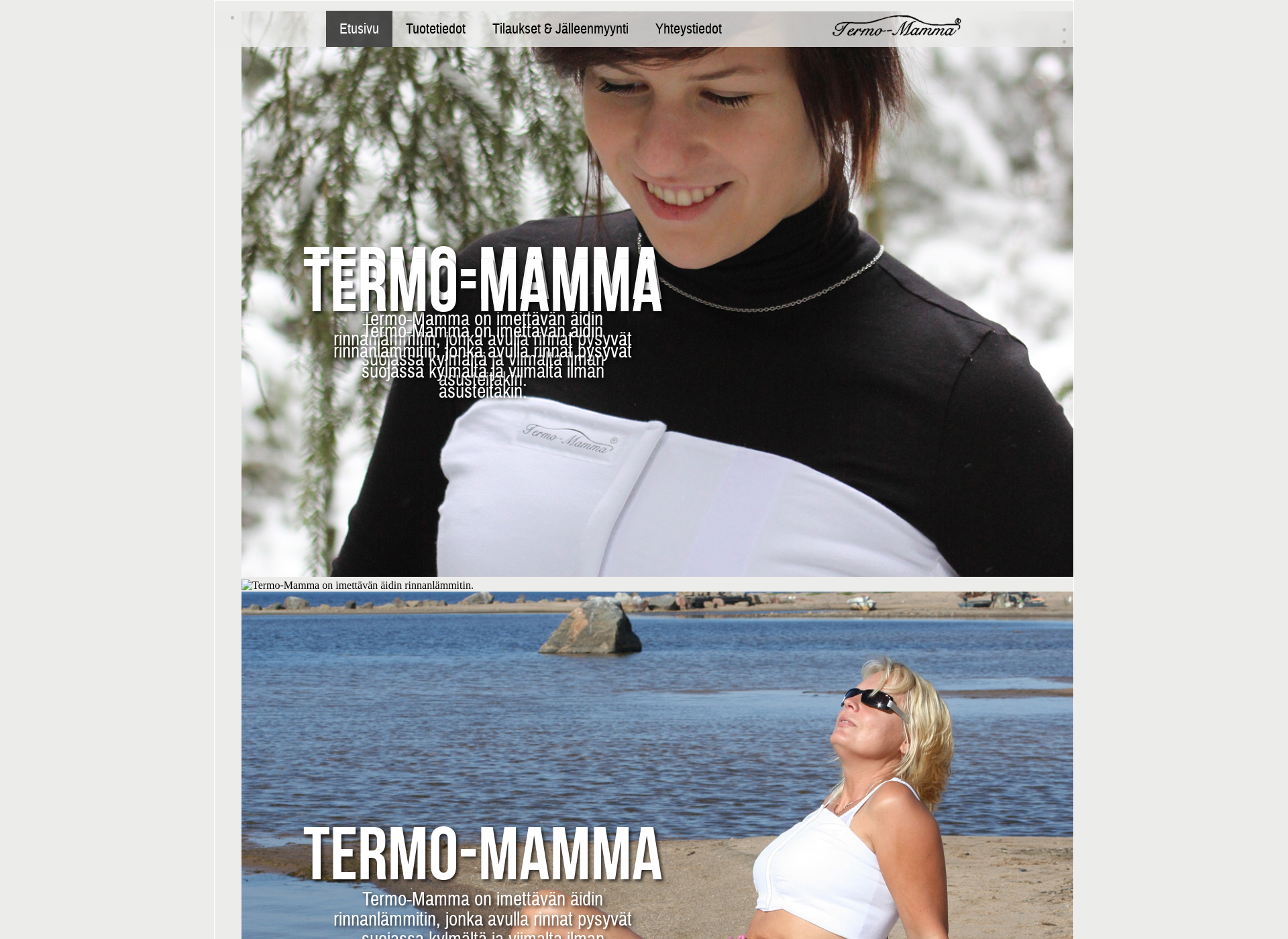 Screenshot for termo-mamma.fi