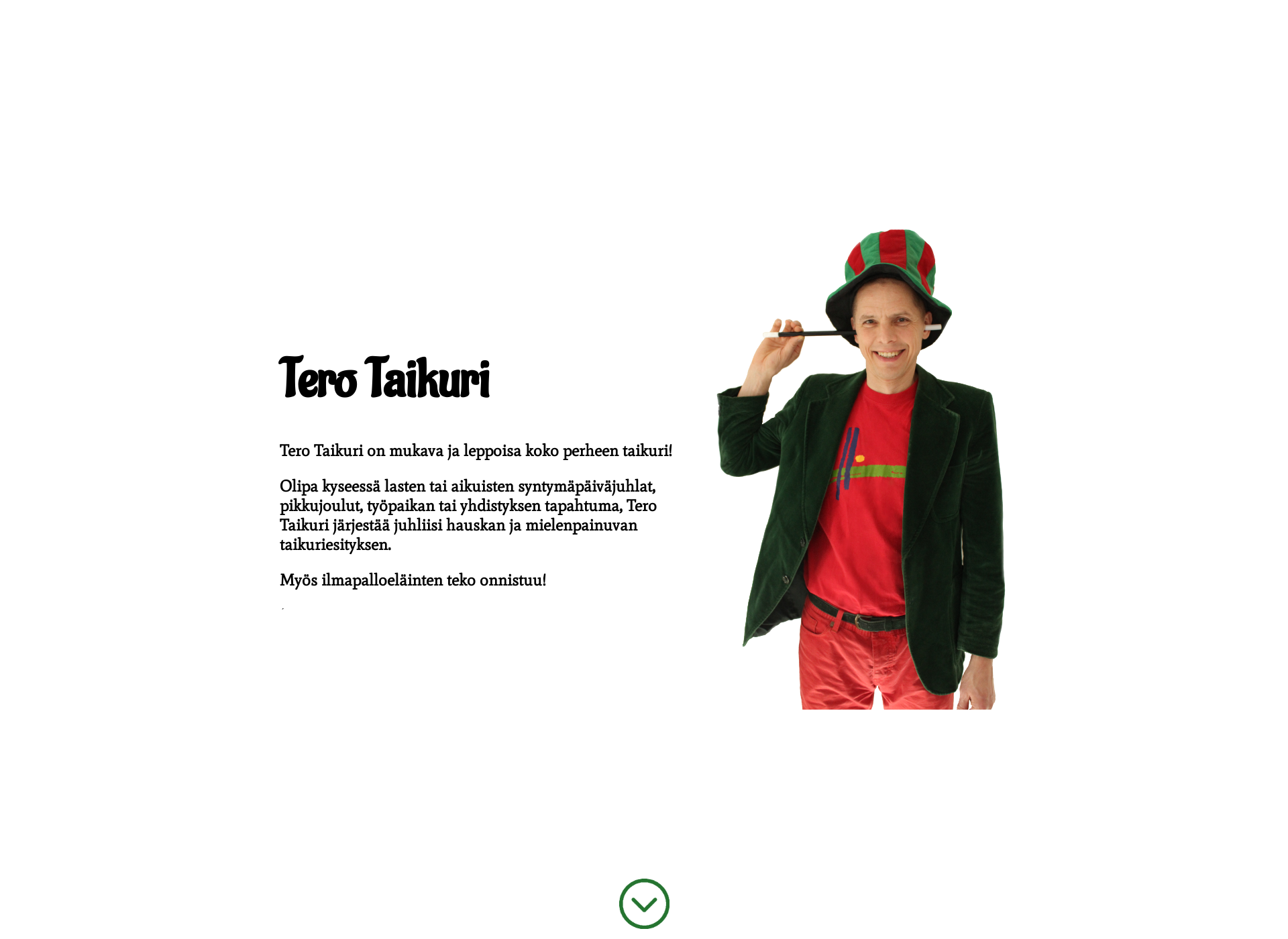 Screenshot for terotaikuri.fi