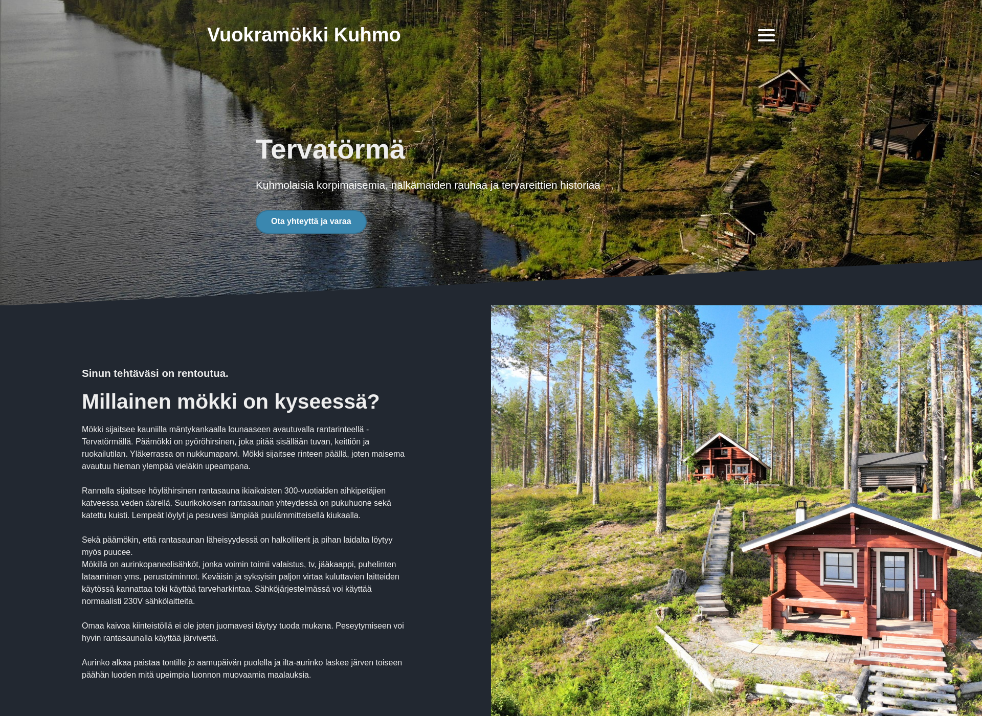 Screenshot for tervatorma.fi