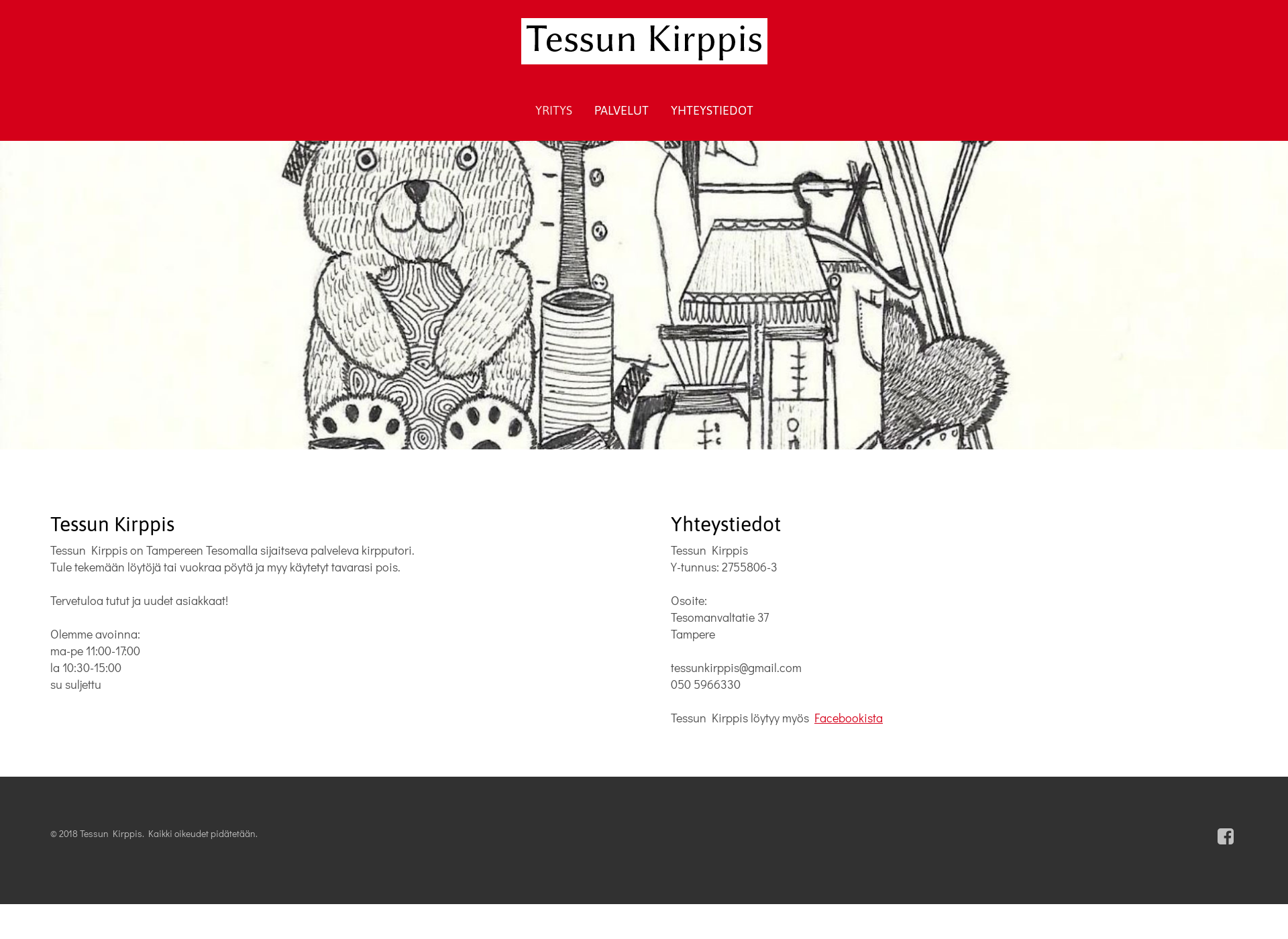 Screenshot for tessunkirppis.fi