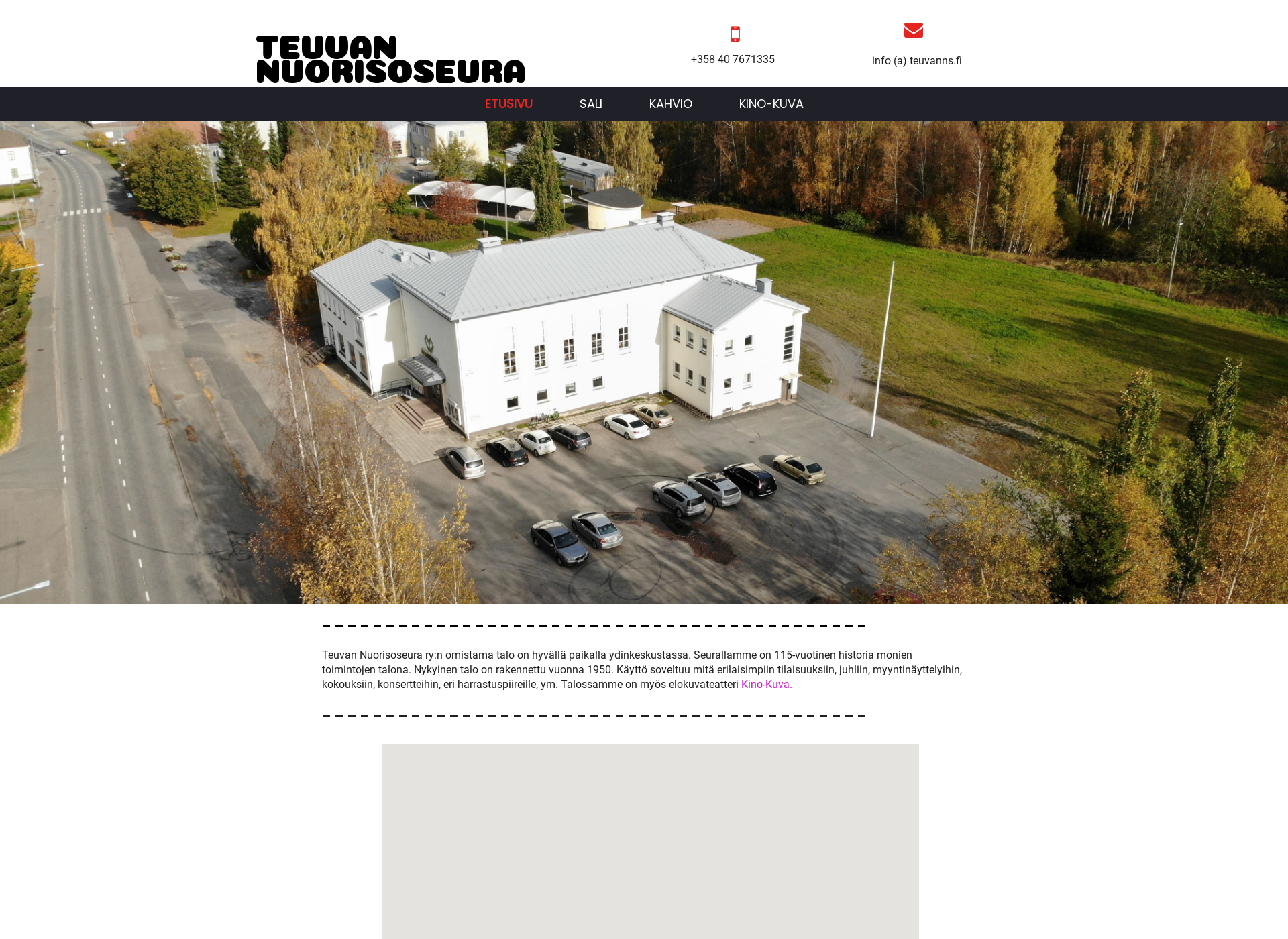 Screenshot for teuvanns.fi