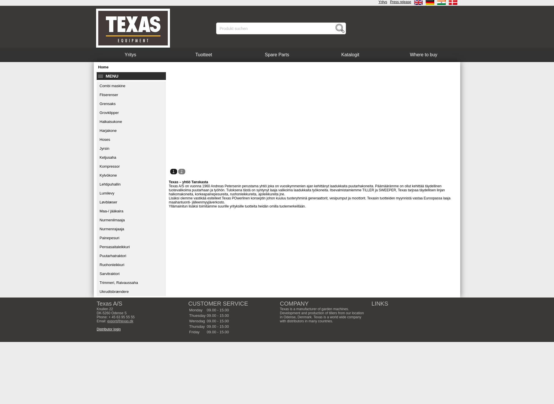 Screenshot for texas.fi