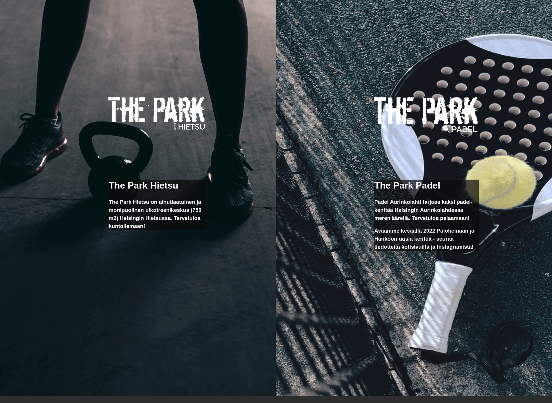 Screenshot for thepark.fi