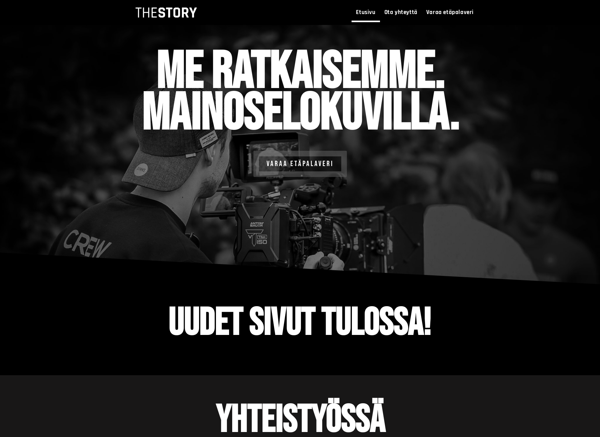Skärmdump för thestory.fi