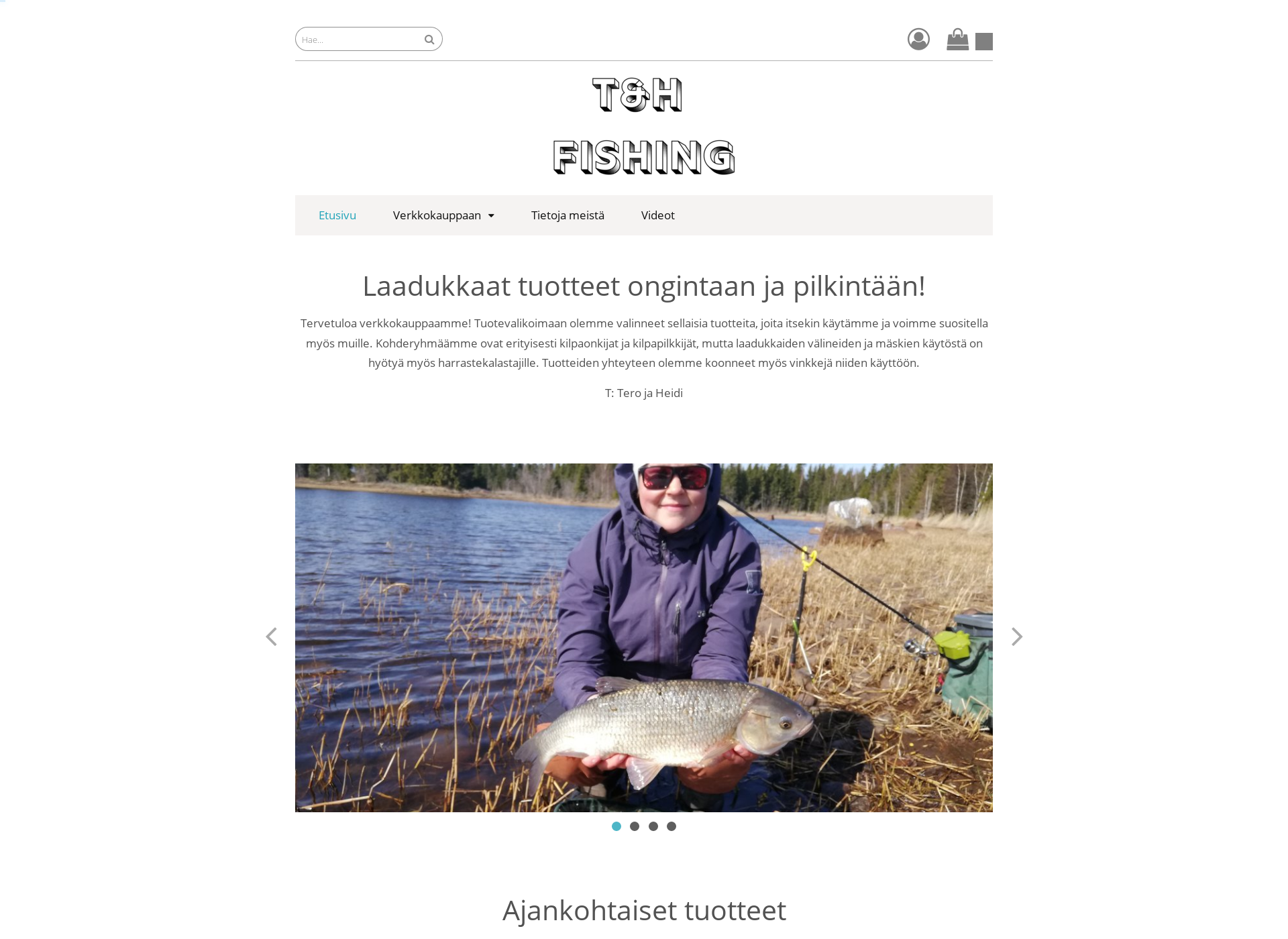 Screenshot for thfishing.fi