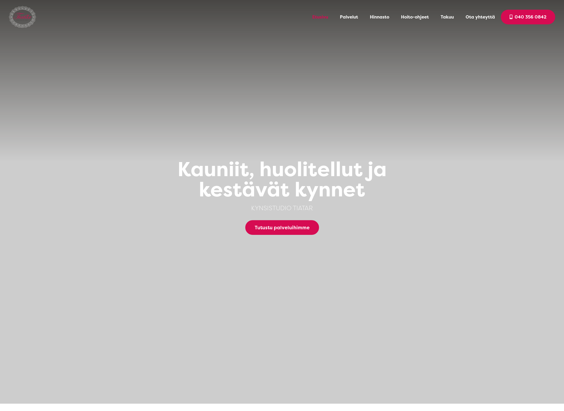 Skärmdump för tiatar.fi