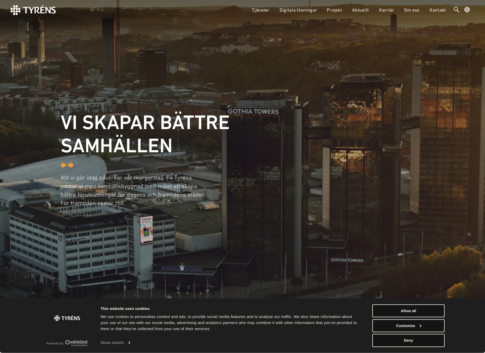 Screenshot for tibal.fi