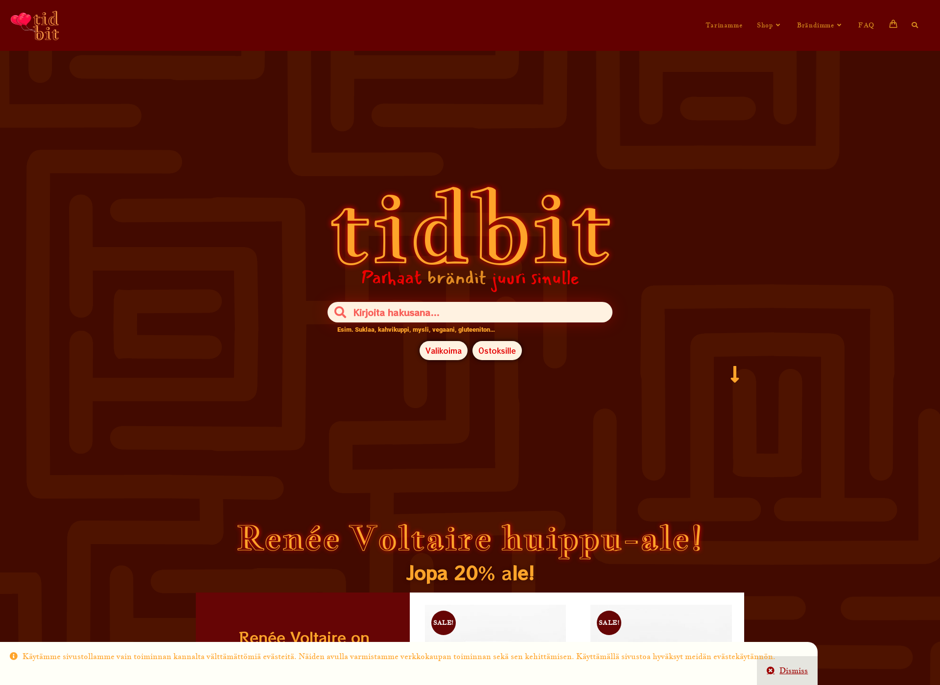 Screenshot for tidbit.fi