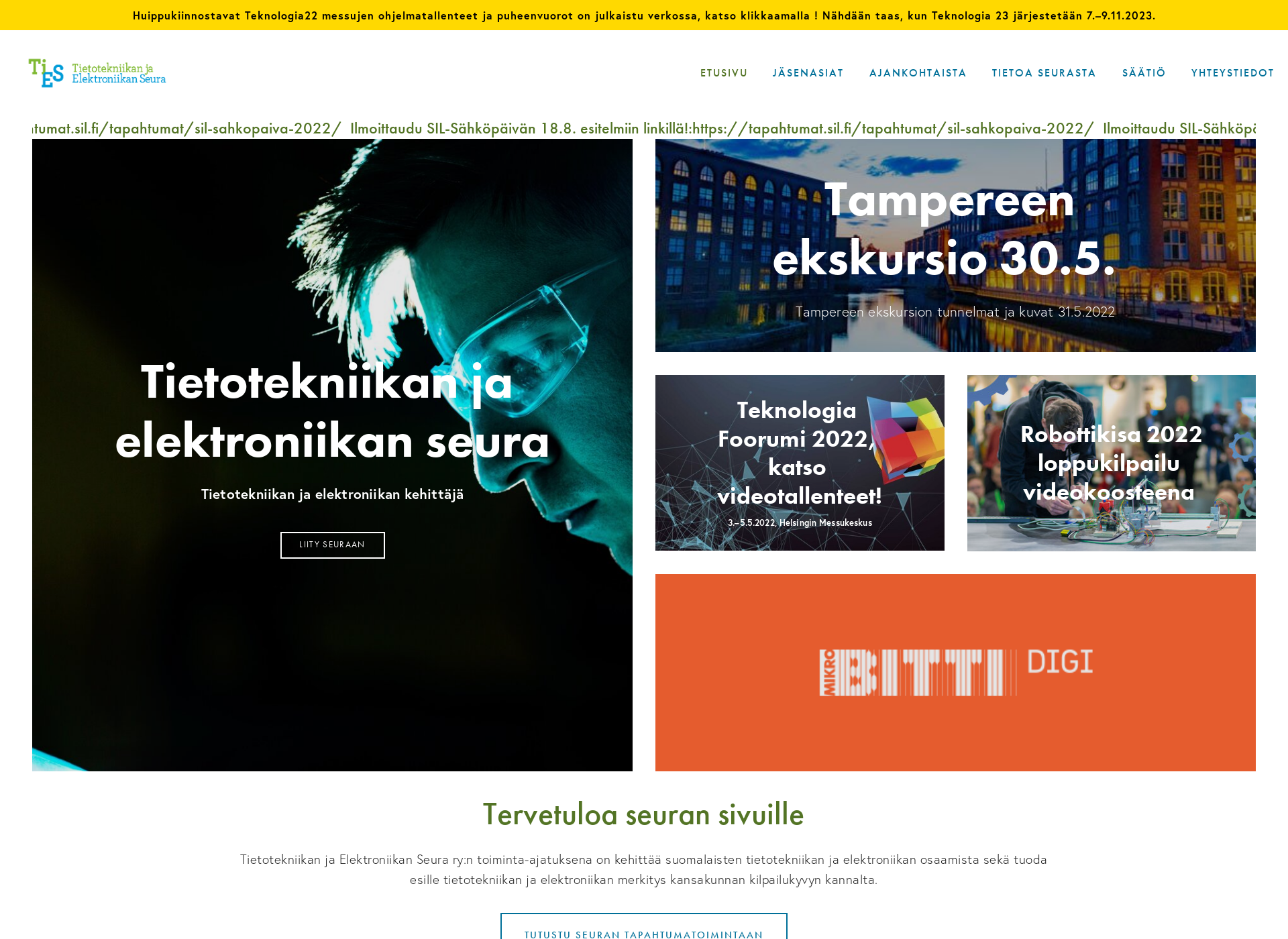 Screenshot for ties.fi
