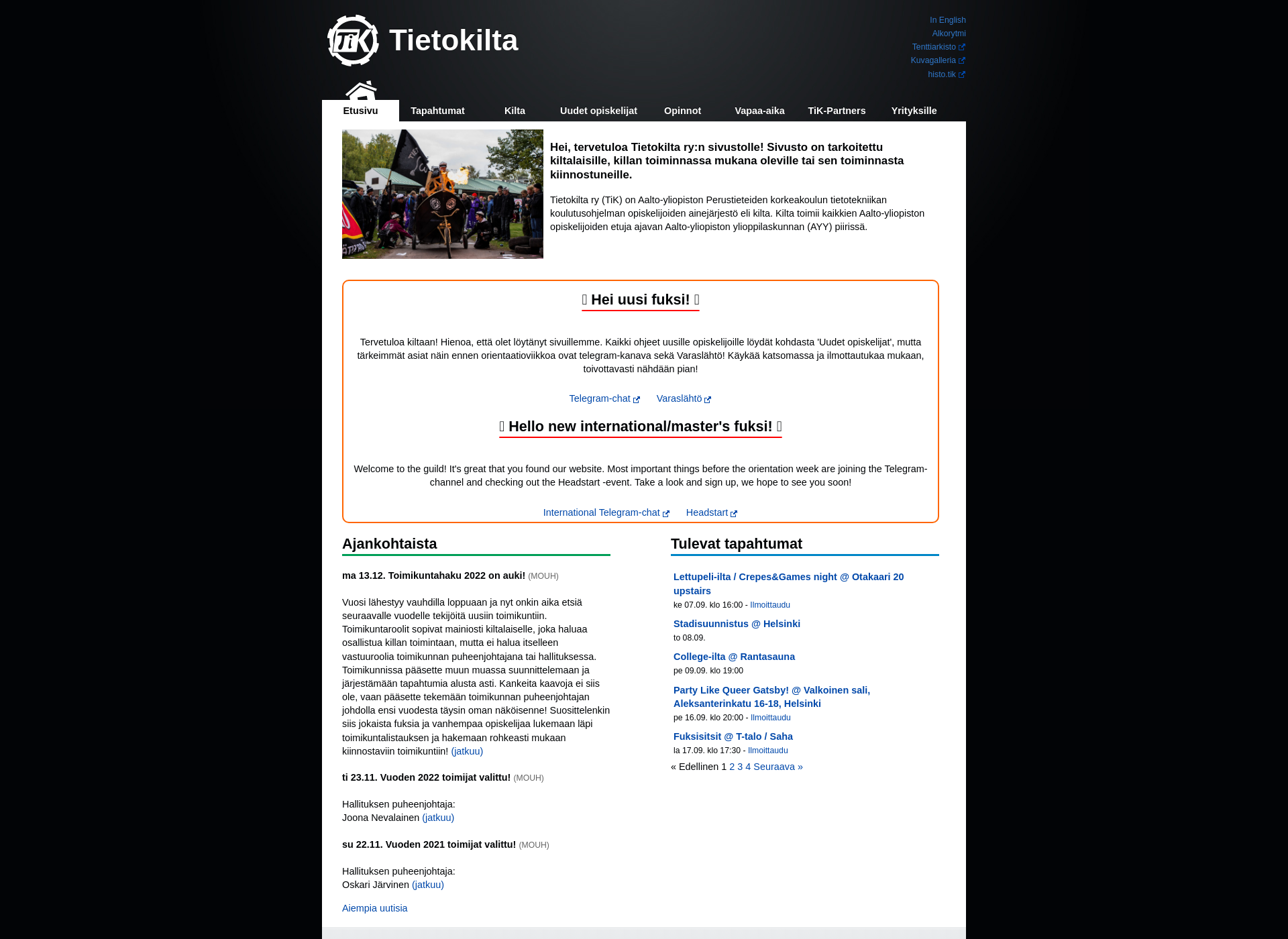Screenshot for tietokila.fi