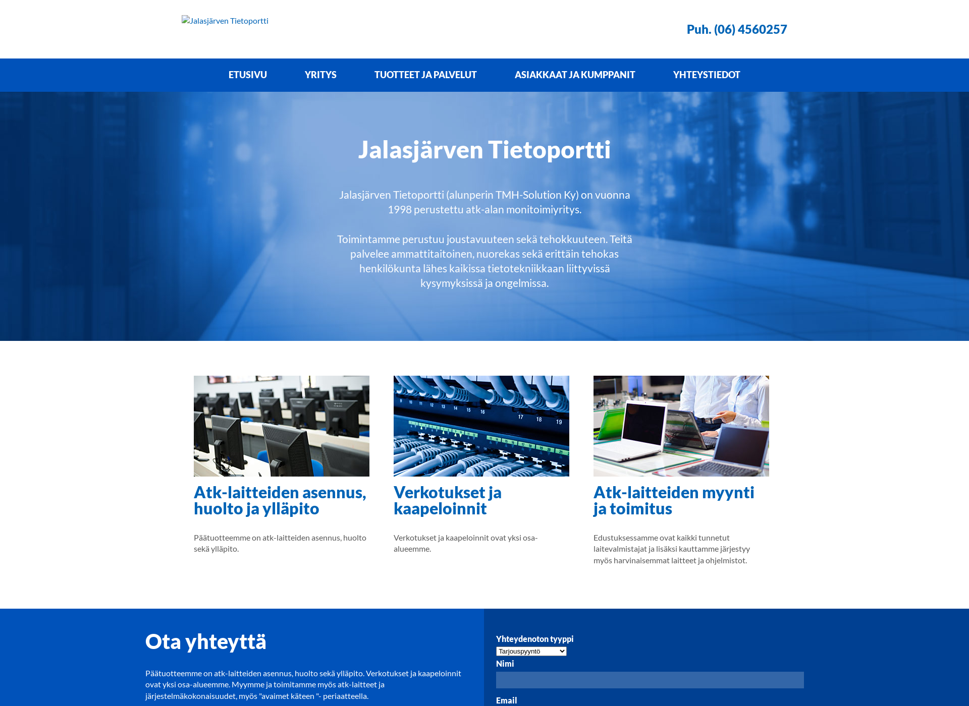 Näyttökuva tietoportti.fi
