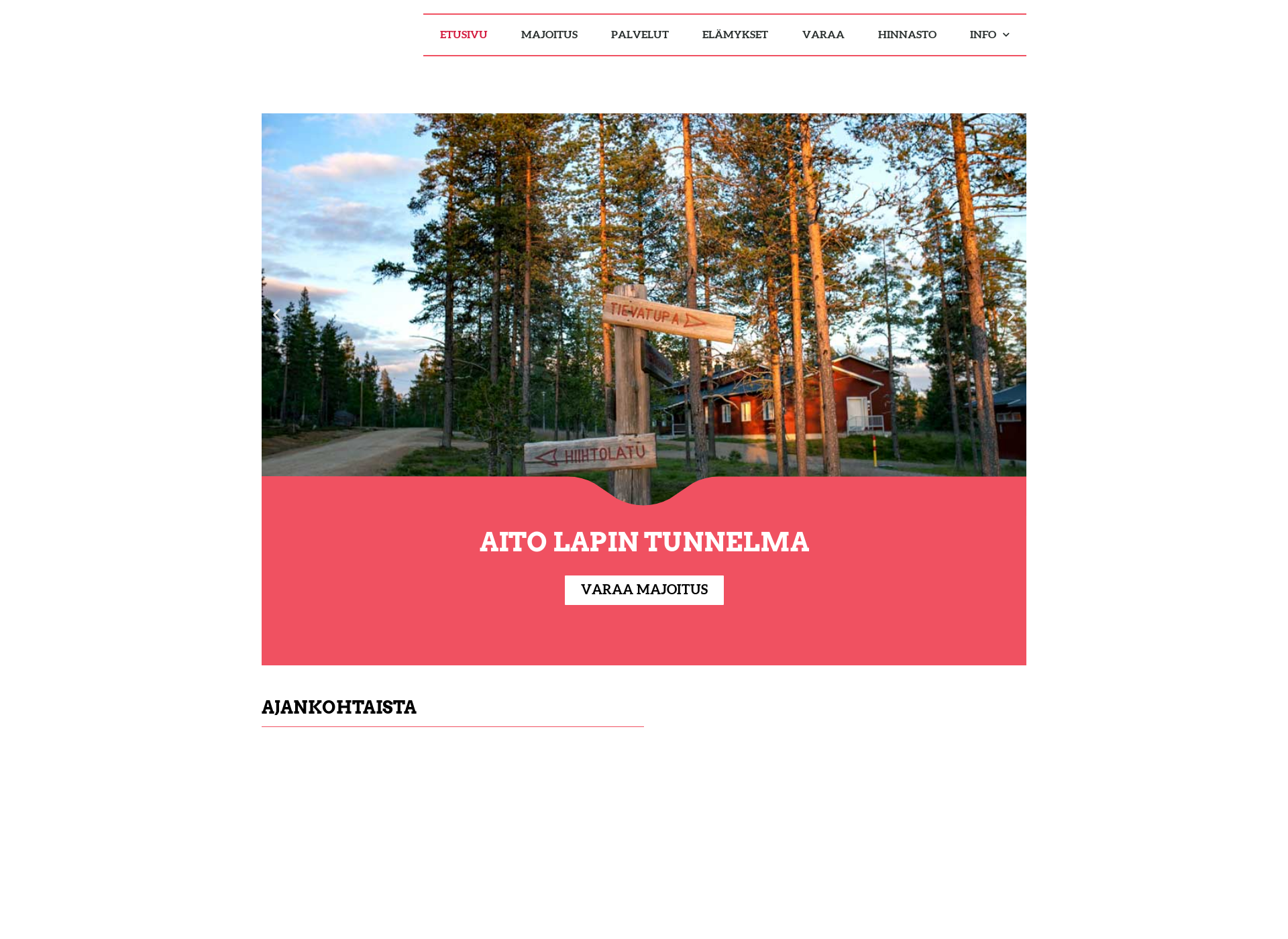 Screenshot for tievatupa.fi