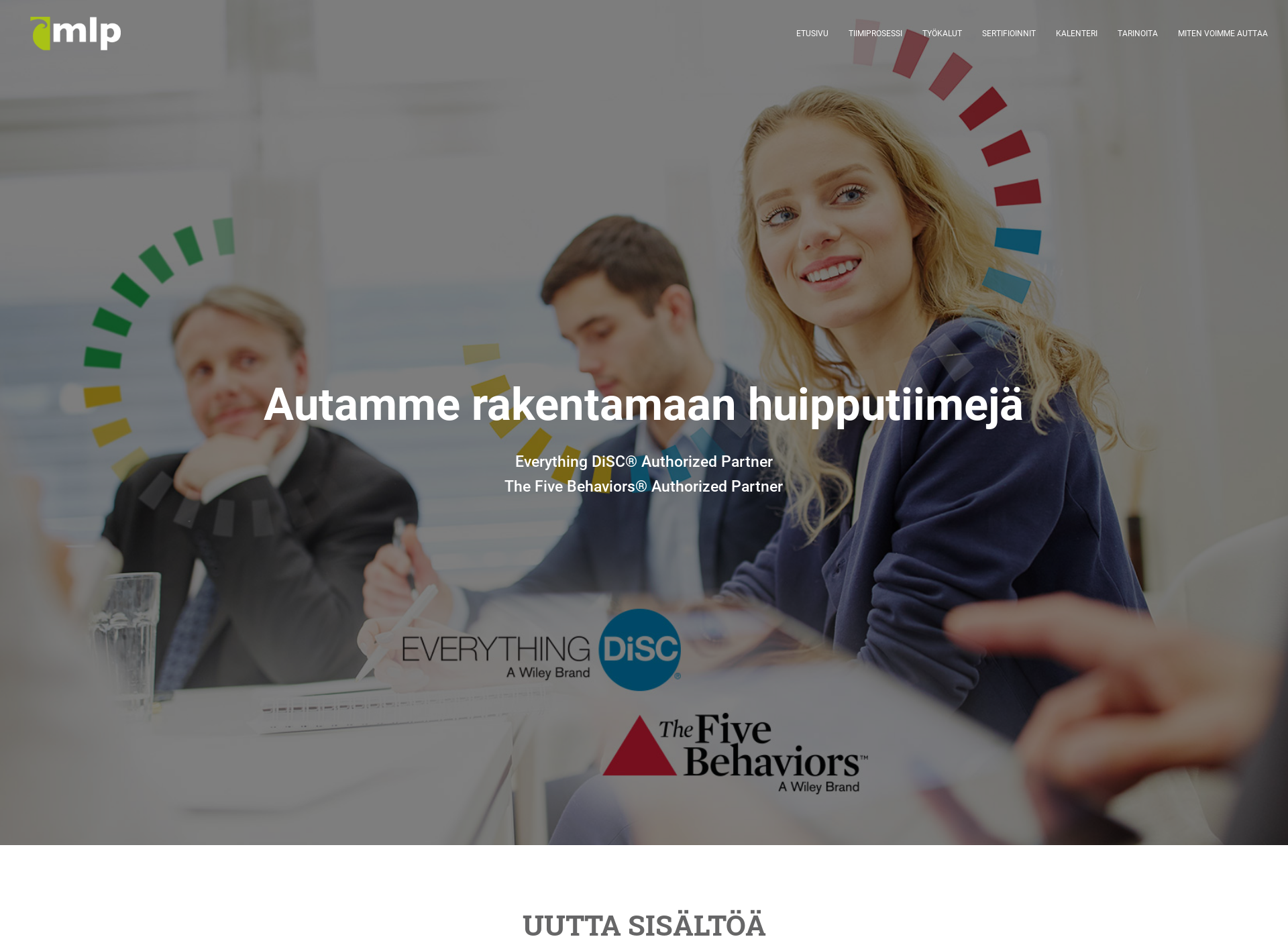 Screenshot for tiimikulttuuri.fi