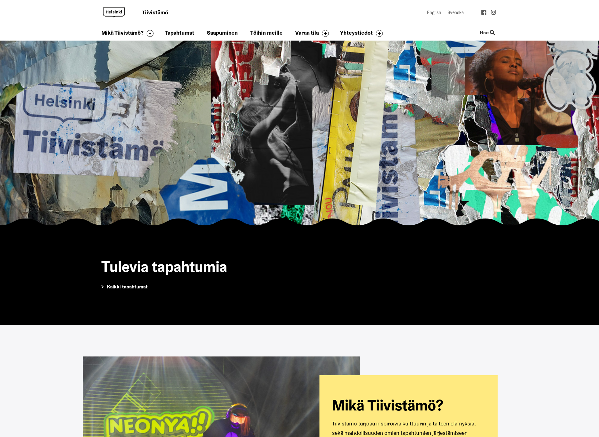 Skärmdump för tiivistamo.fi