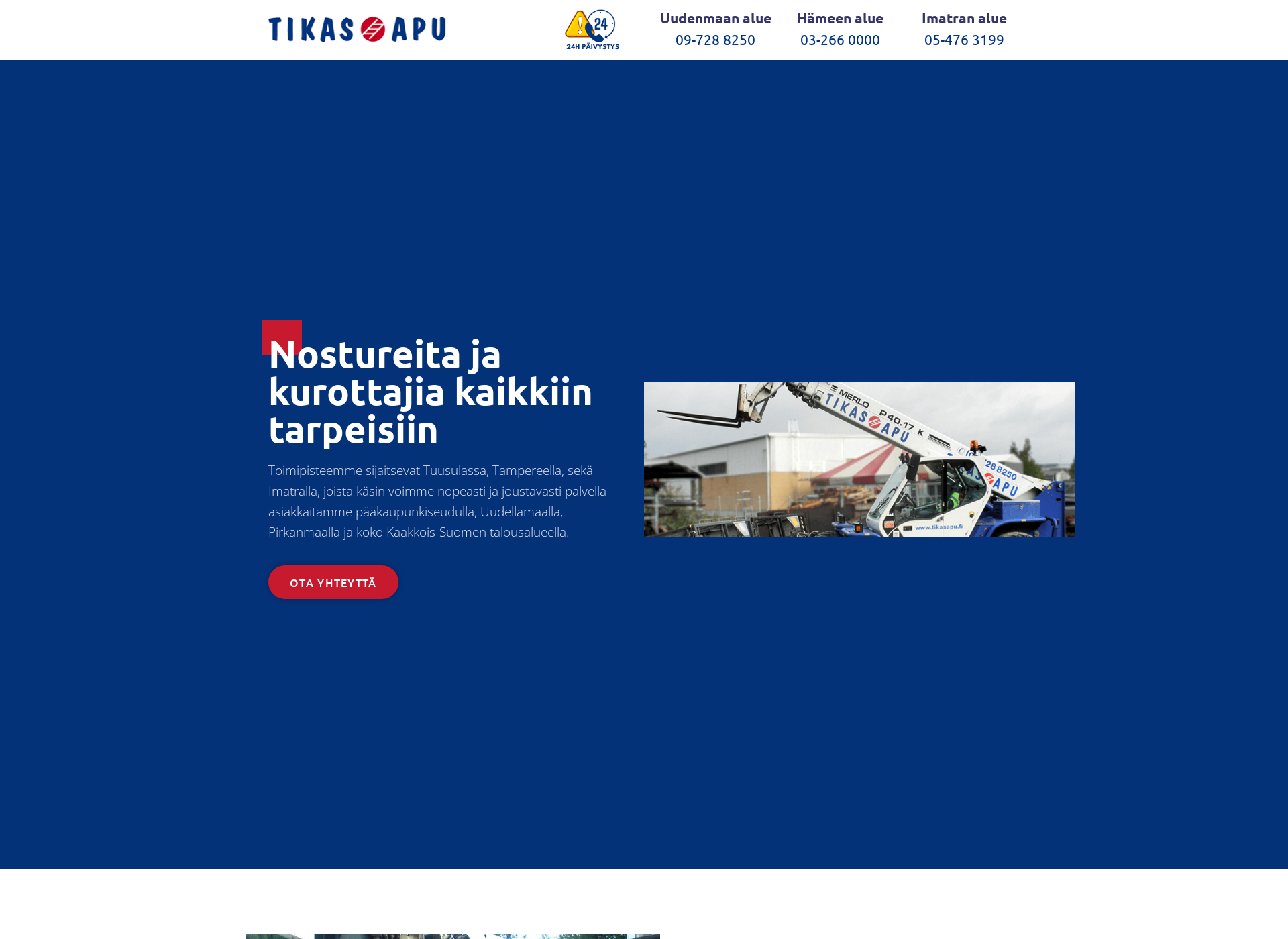 Screenshot for tikasapu.fi