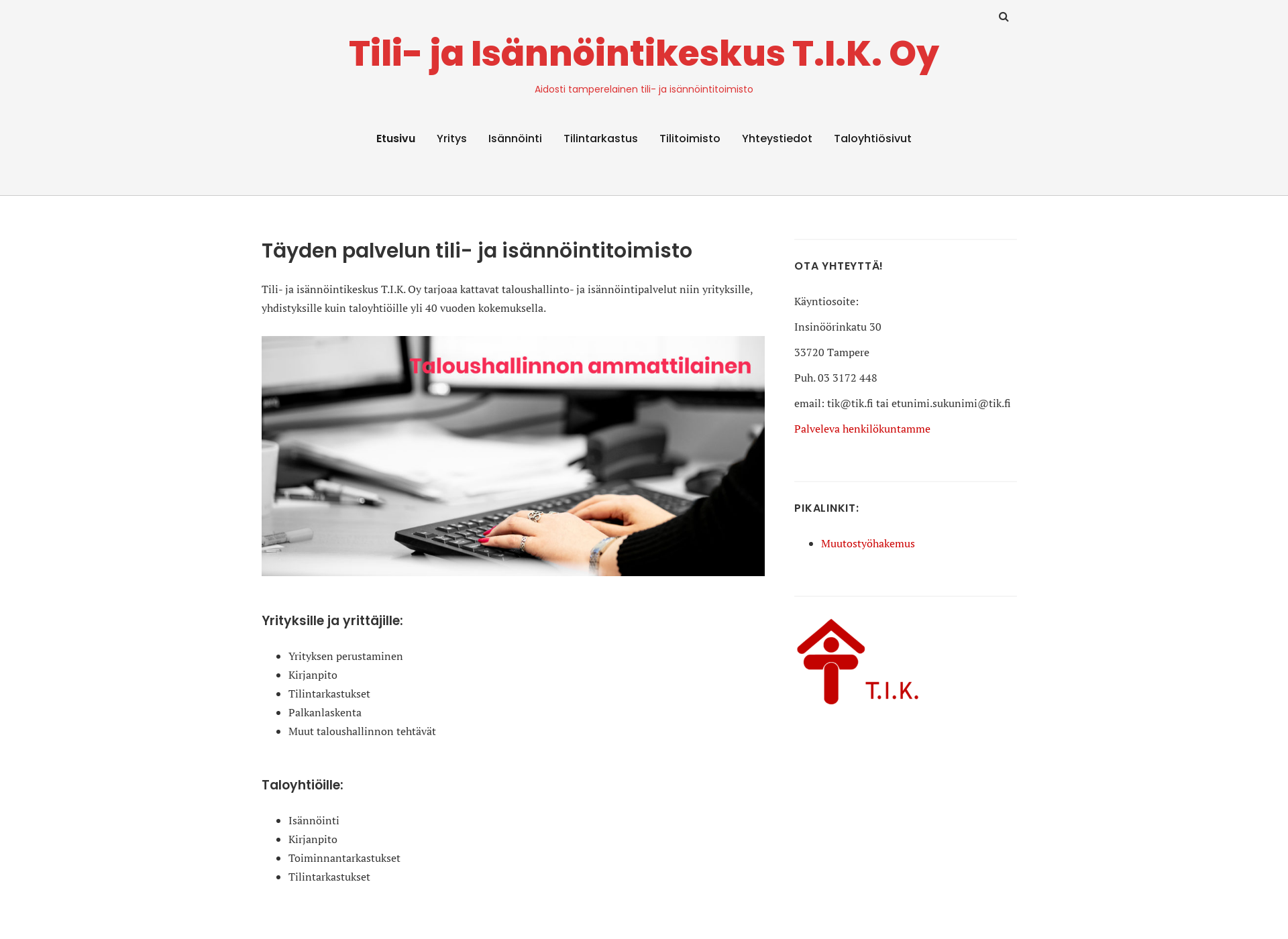 Screenshot for tikeskus.com