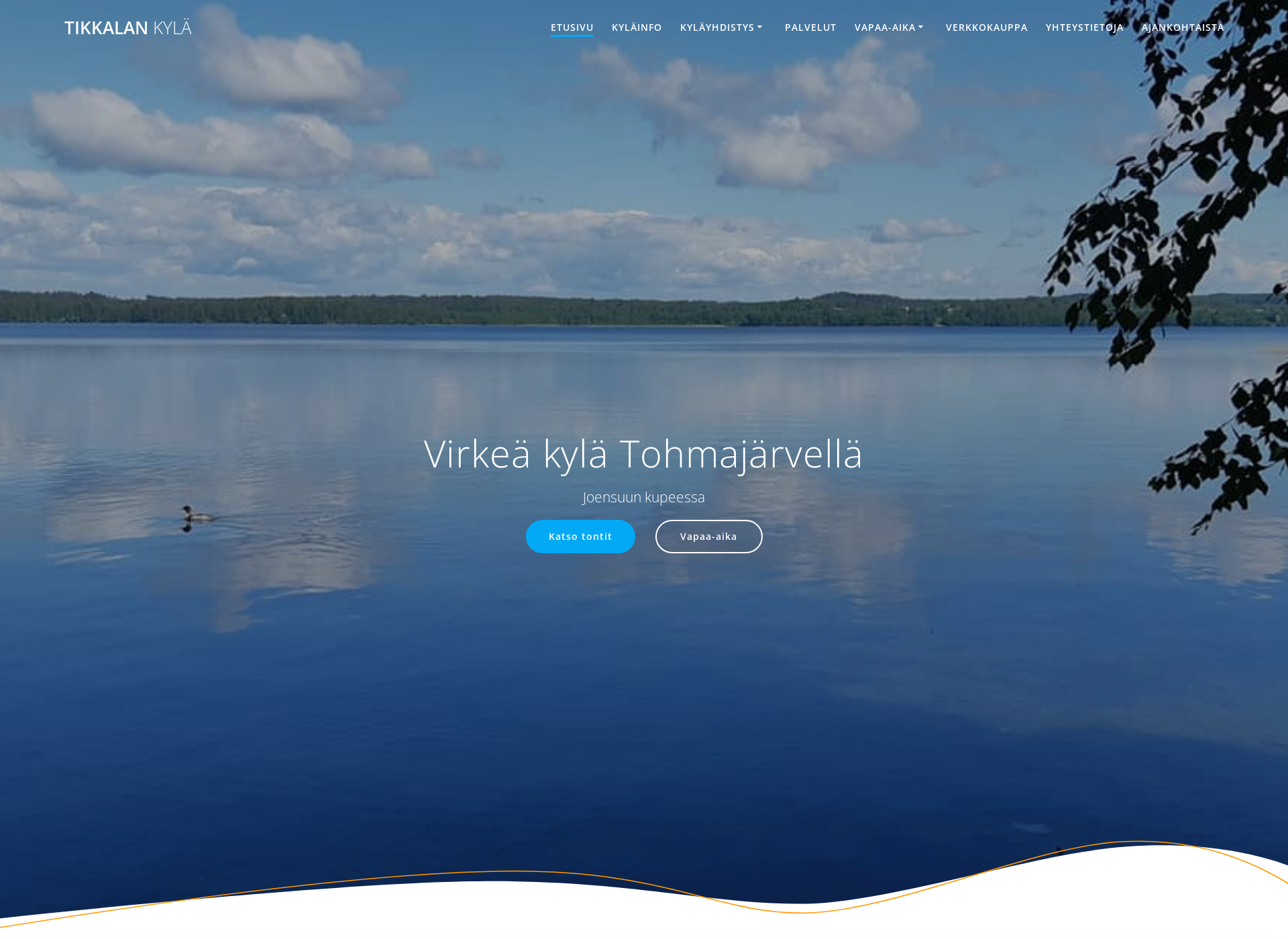 Screenshot for tikkala.fi