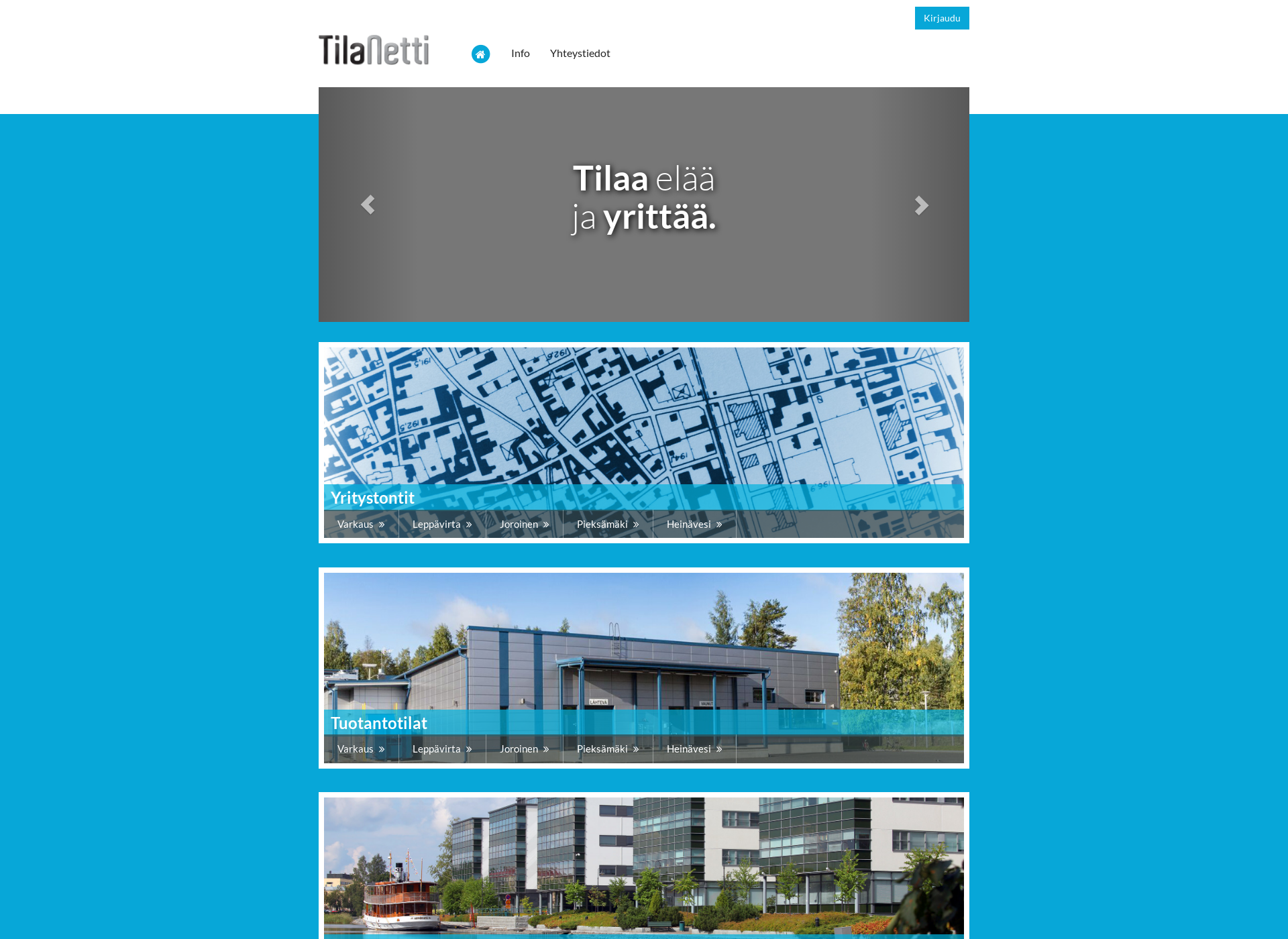 Screenshot for tilanetti.fi