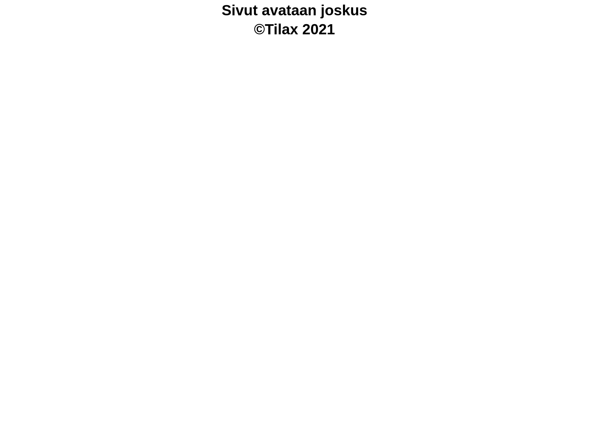 Skärmdump för tilaxoy.fi