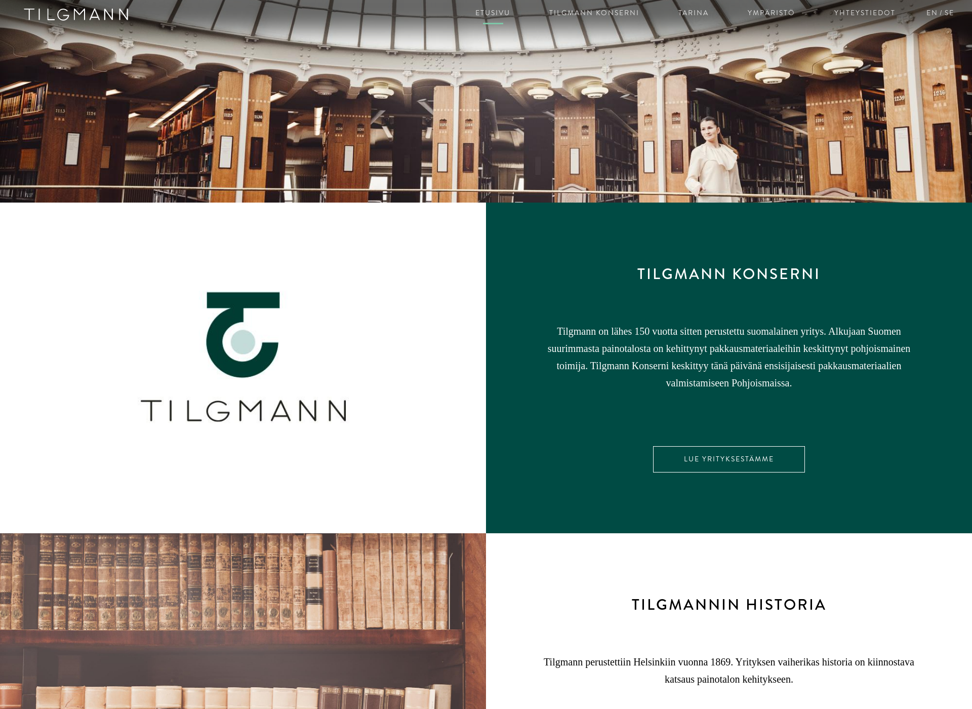 Screenshot for tilgmanngroup.fi