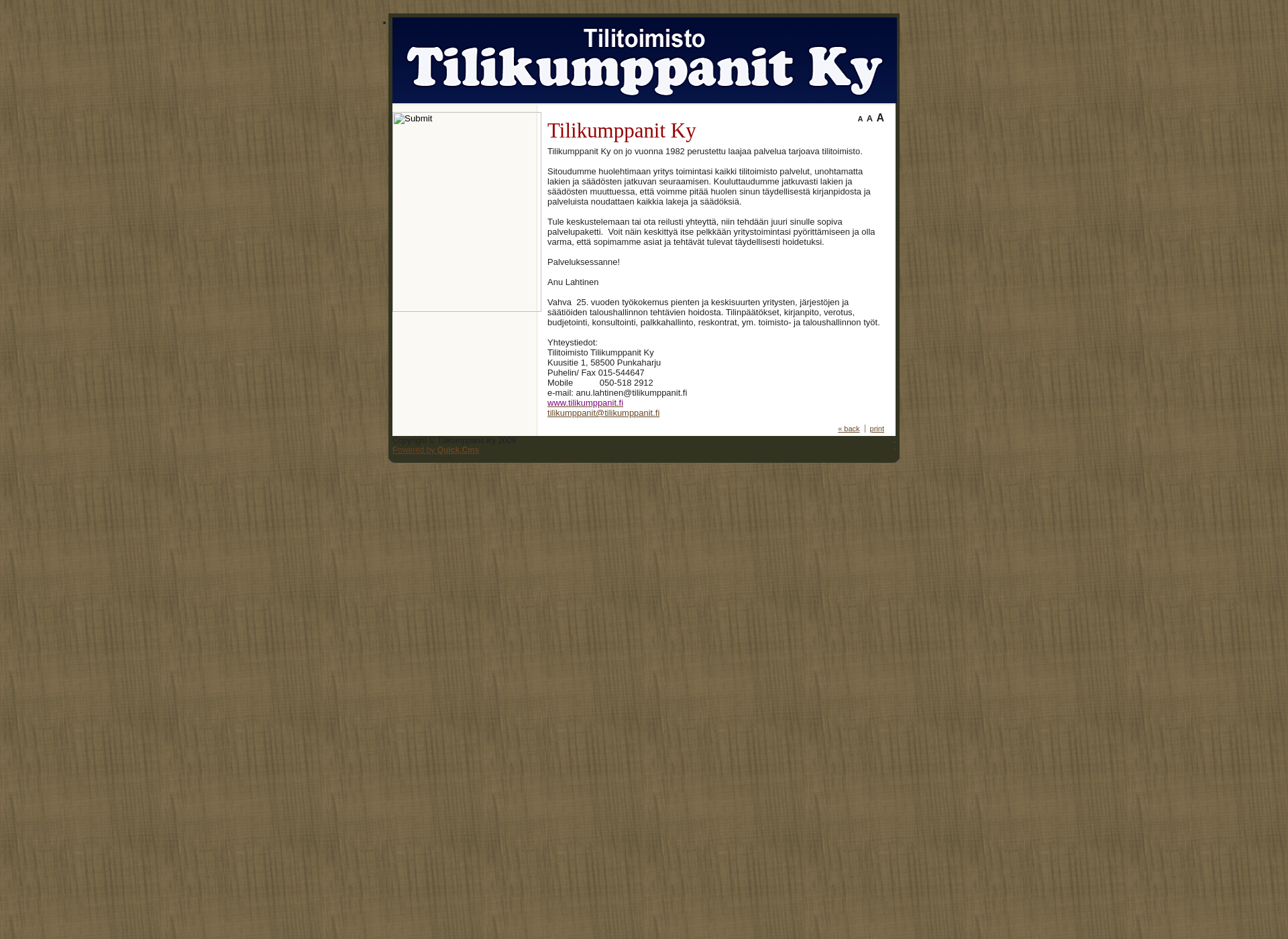 Screenshot for tilikumppanit.fi