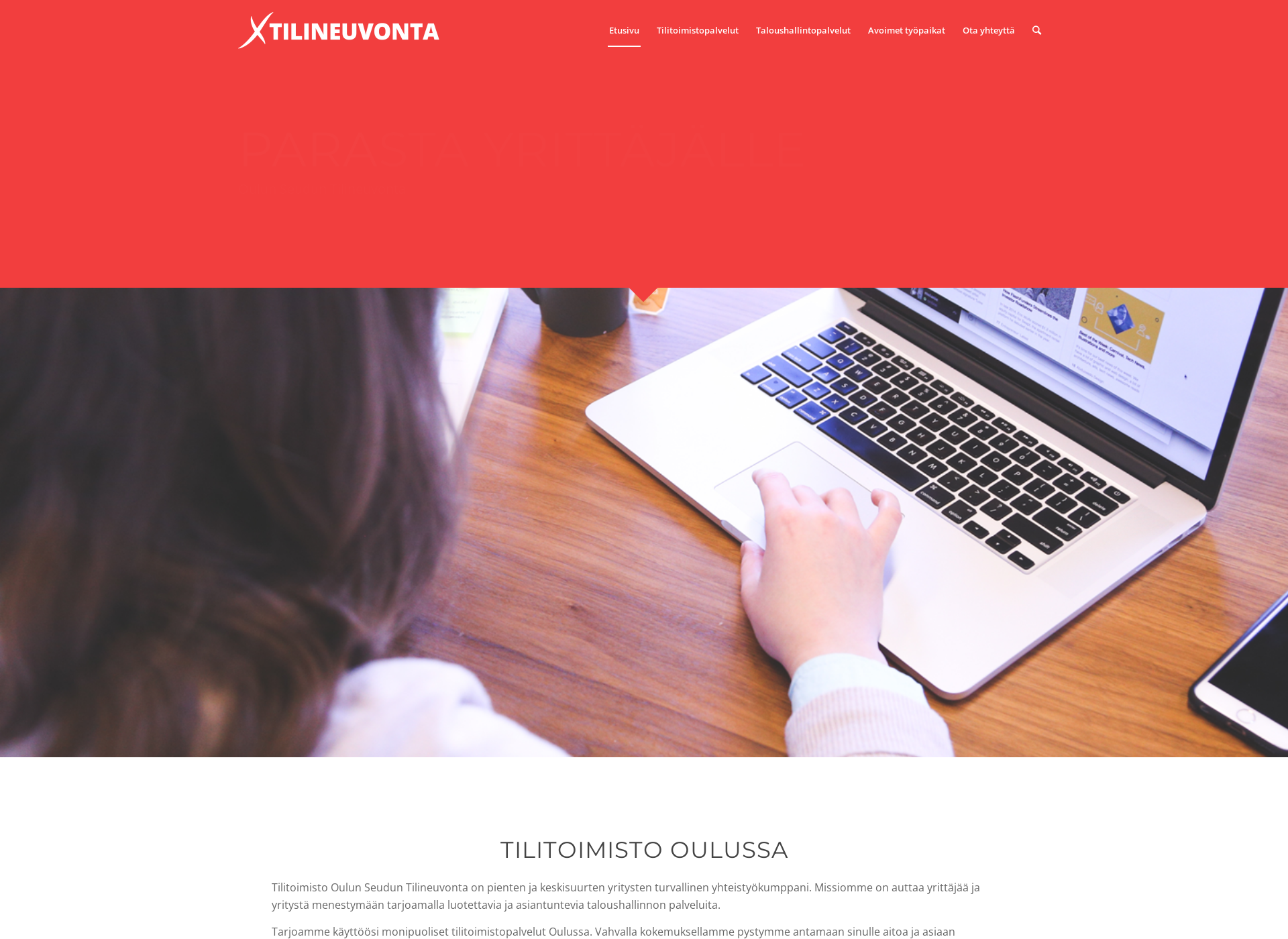 Screenshot for tilineuvonta.fi