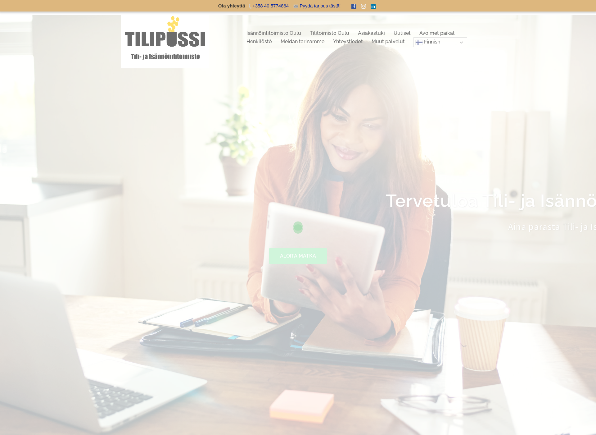 Screenshot for tilipussi.fi