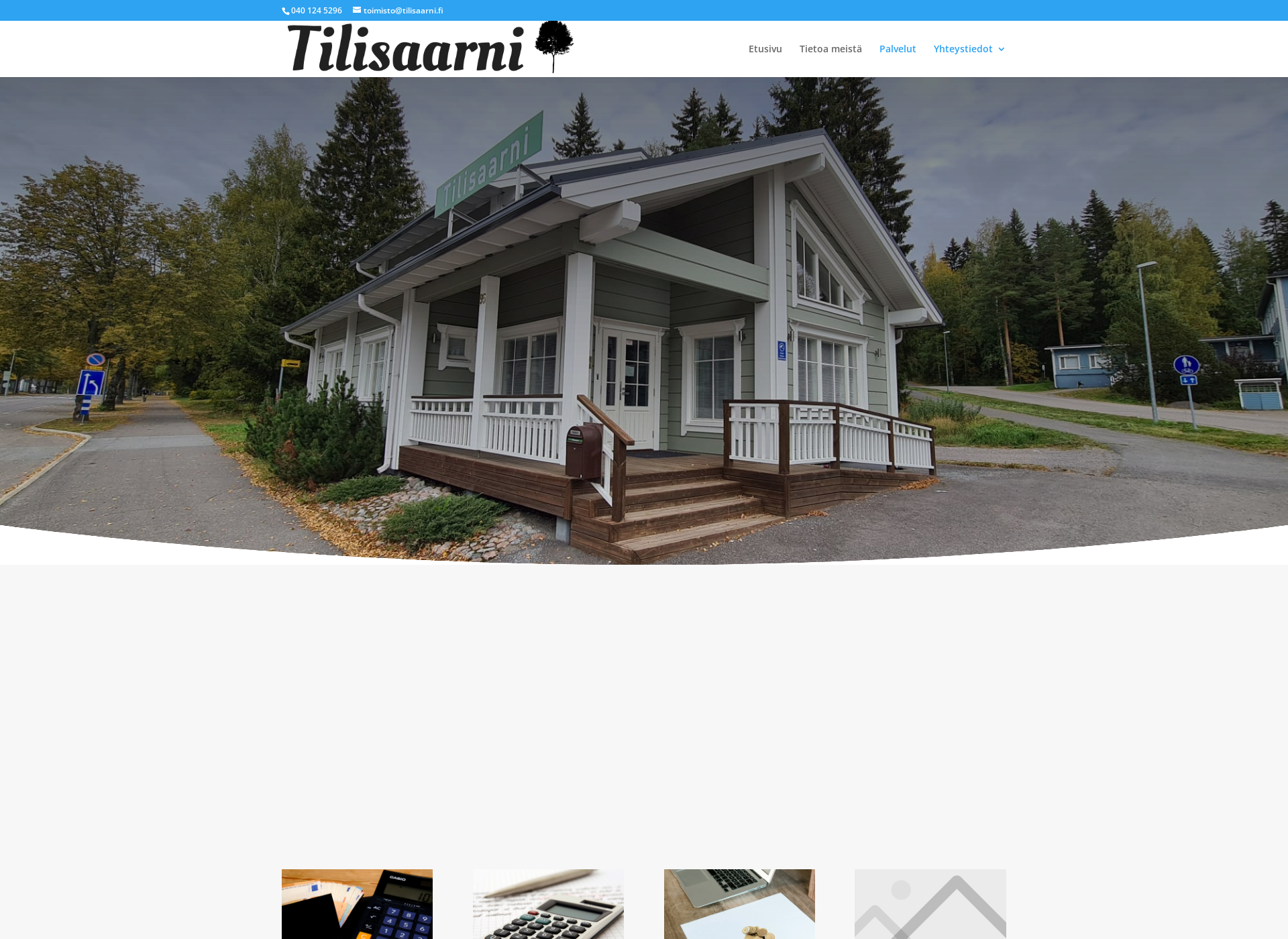 Skärmdump för tilisaarni.fi