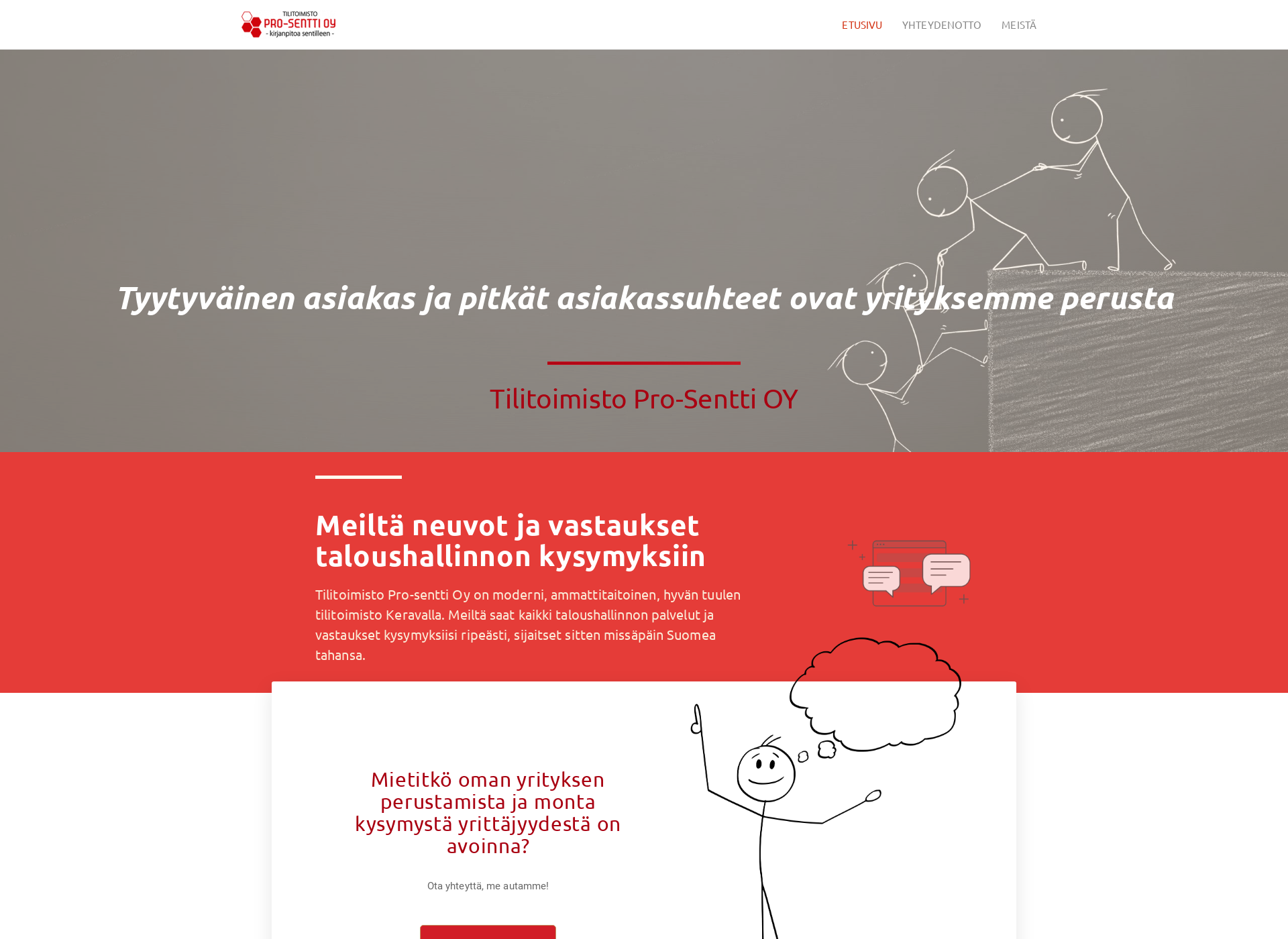 Screenshot for tilitoimistoprosentti.fi