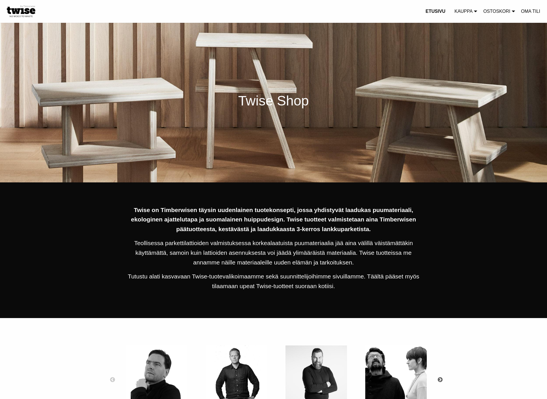 Skärmdump för timberwisedesignprojects.fi