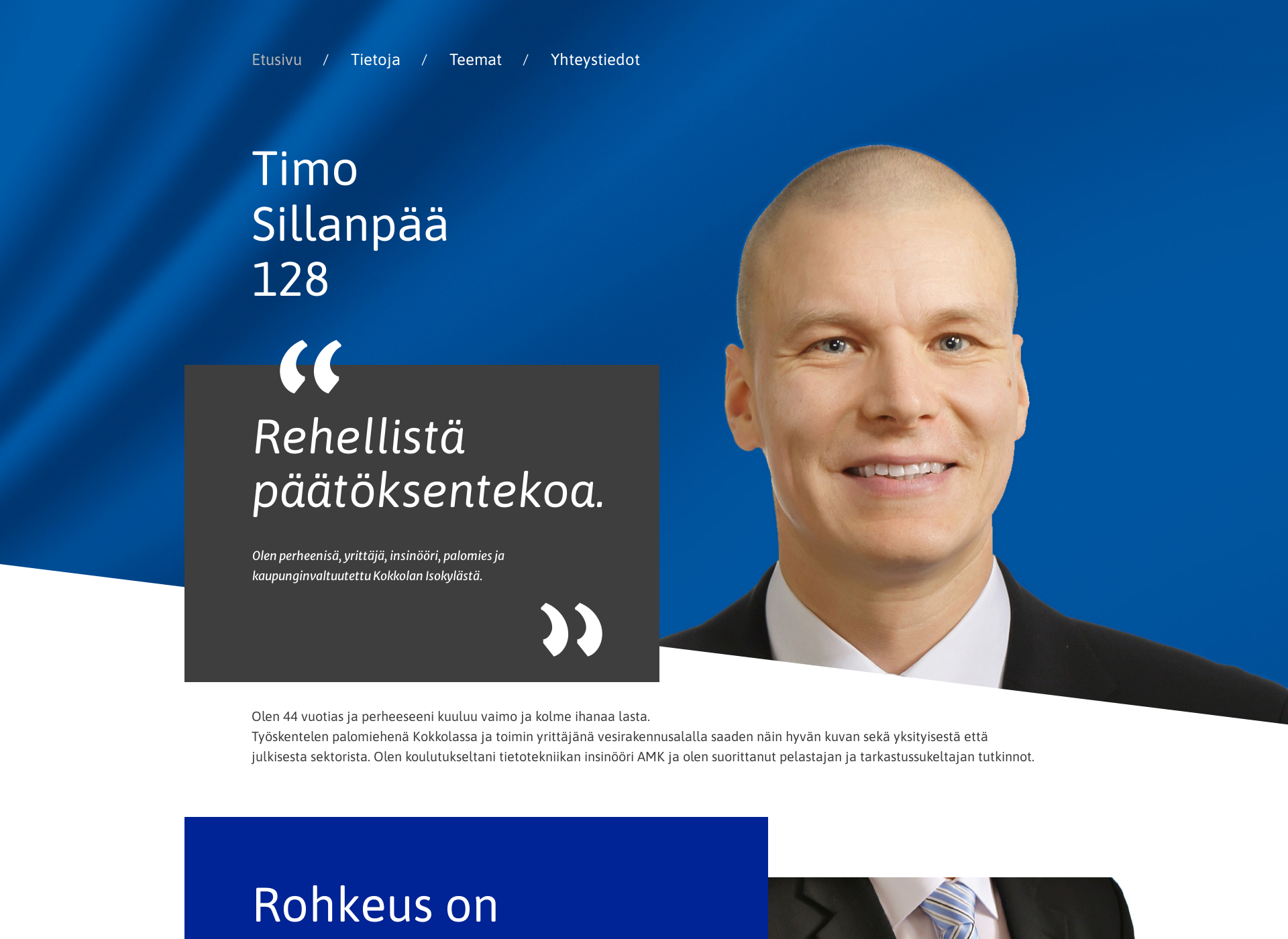 Screenshot for timosillanpaa.fi