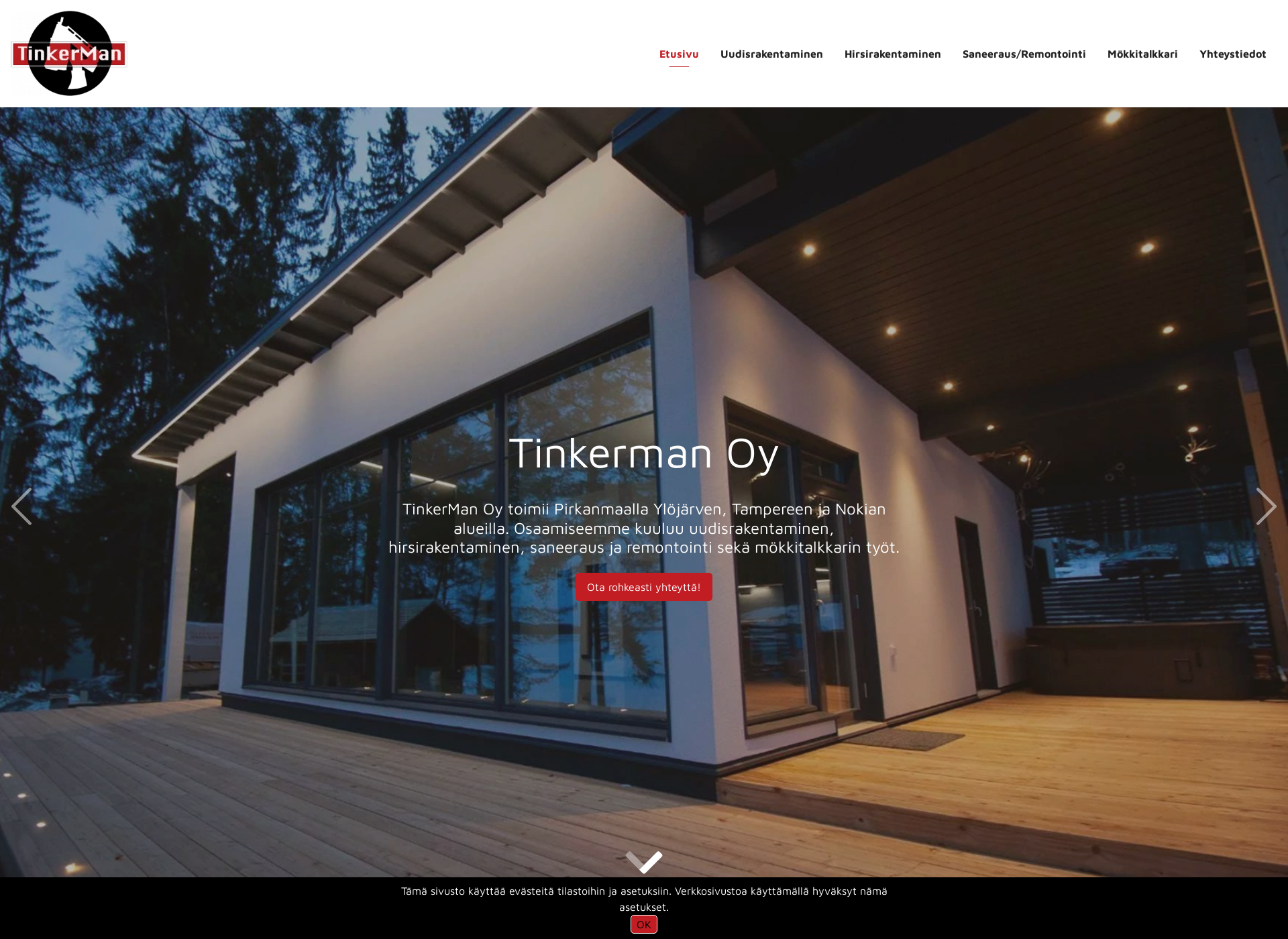 Screenshot for tinkerman.fi